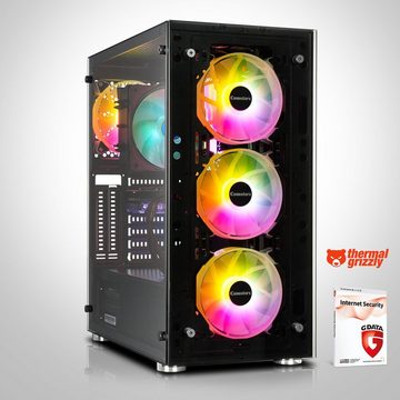 Memory PC Gaming-PC-Komplettsystem (23,60", AMD Ryzen 7 5700X, RTX 3060, 16 GB RAM, 500 GB SSD)