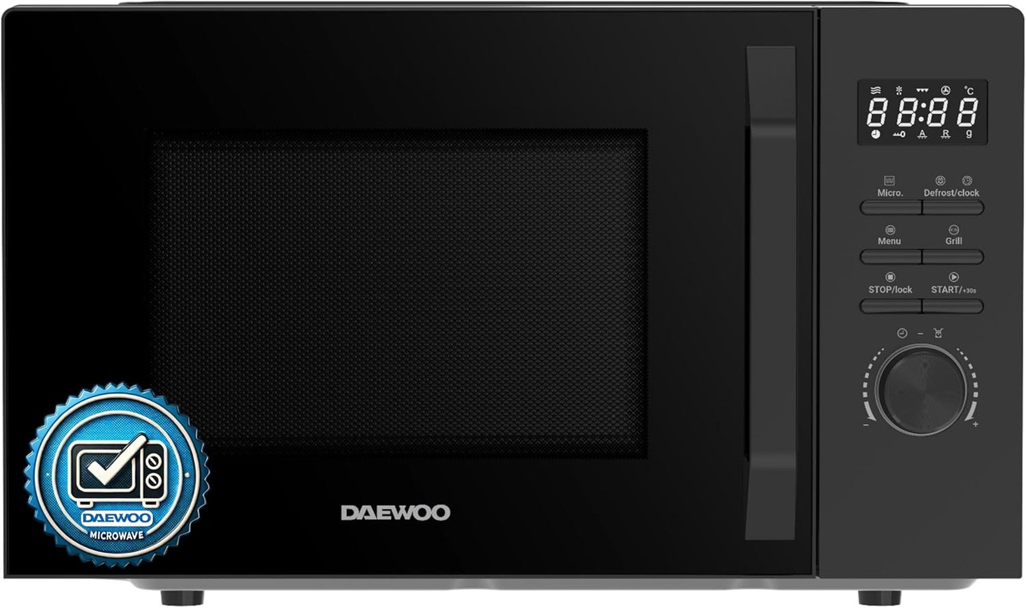 Daewoo Mikrowelle MD-FC206GB, elektrisch, 20.00 l, Grill-Funktion, 5 Leistungsstufen