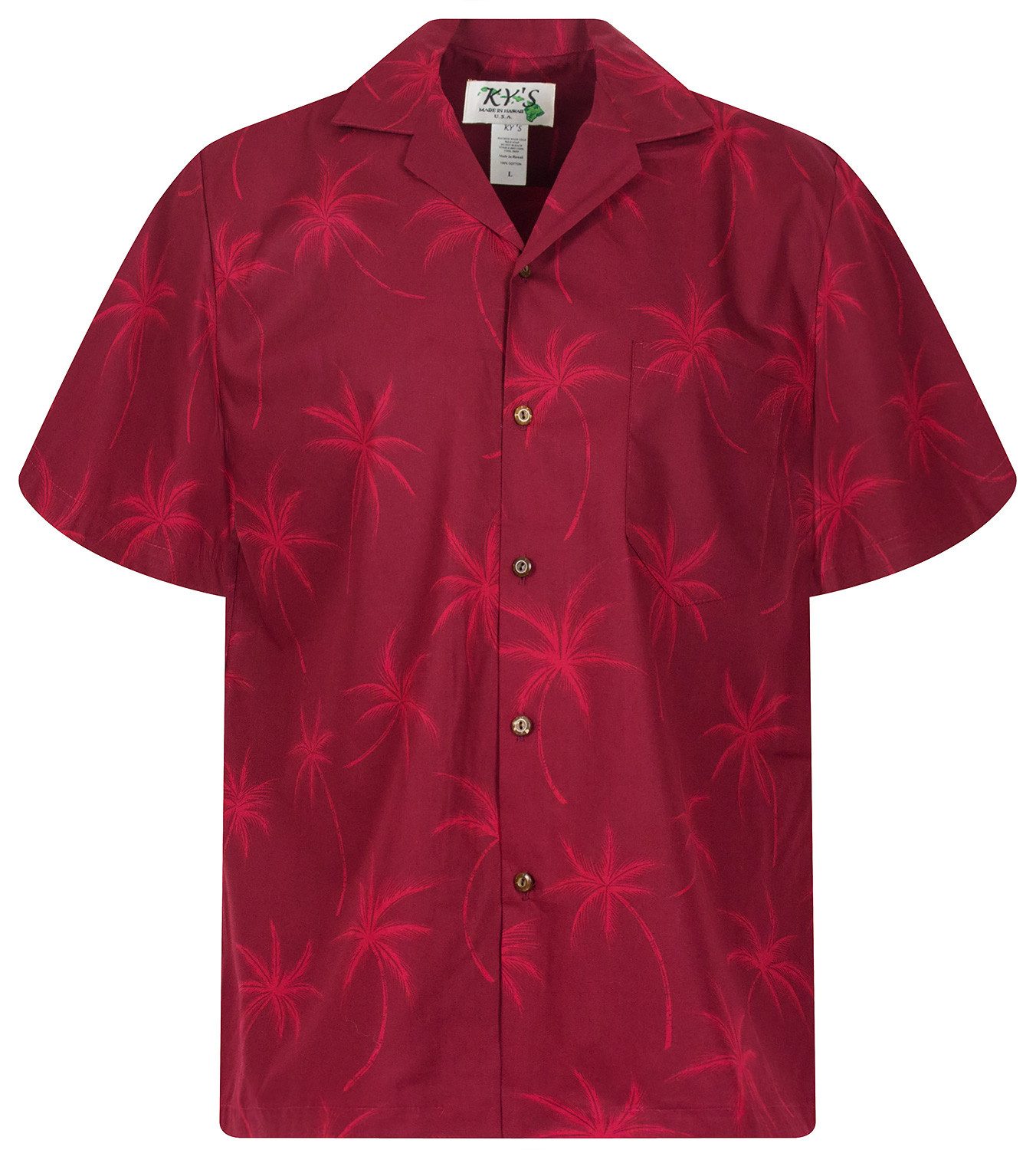 KY's Hawaiihemd Palmshadow Original Hawaiihemd mit günstig online kaufen