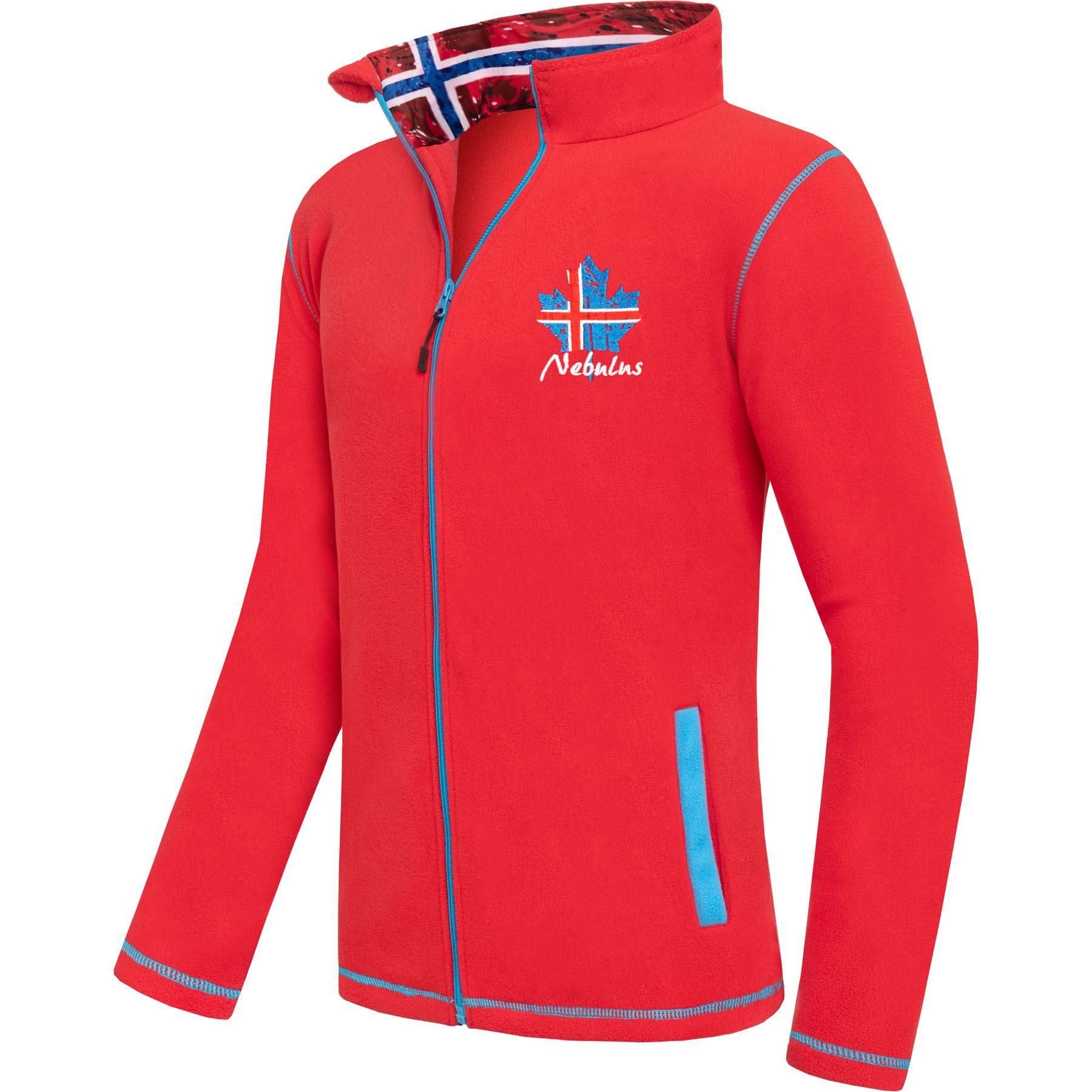 Nebulus Fleecejacke NEXT, P5462 - Herren, rot, M günstig online kaufen