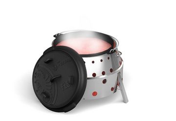 Petromax Feuerschale Atago - nutzbar als Grill, Ofen, Herd oder Feuerschale