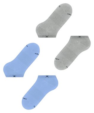 Burlington Sneakersocken Everyday 2-Pack aus weicher gekämmter Baumwolle