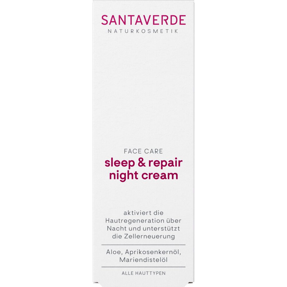 SANTAVERDE GmbH Gesichtspflege Sleep Repair night cream, 30 ml