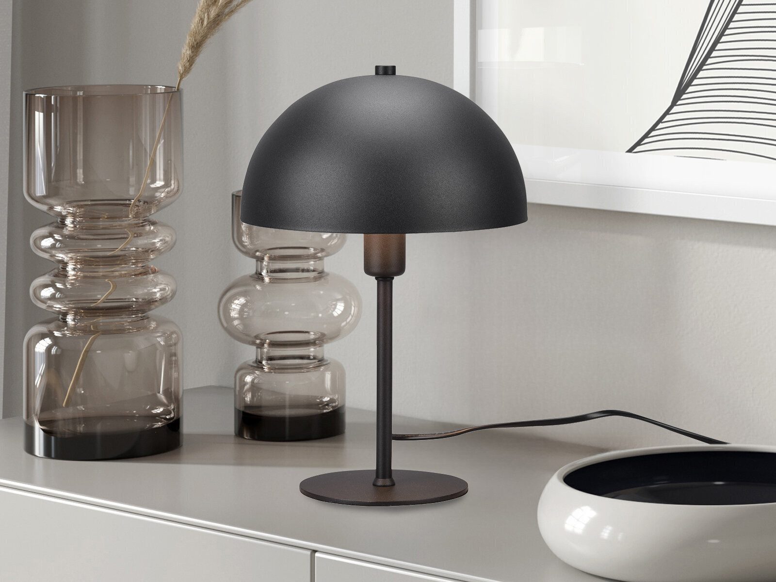 TRIO Leuchten LED Nachttischlampe, Dimmfunktion, LED wechselbar, Warmweiß, günstig online kaufen