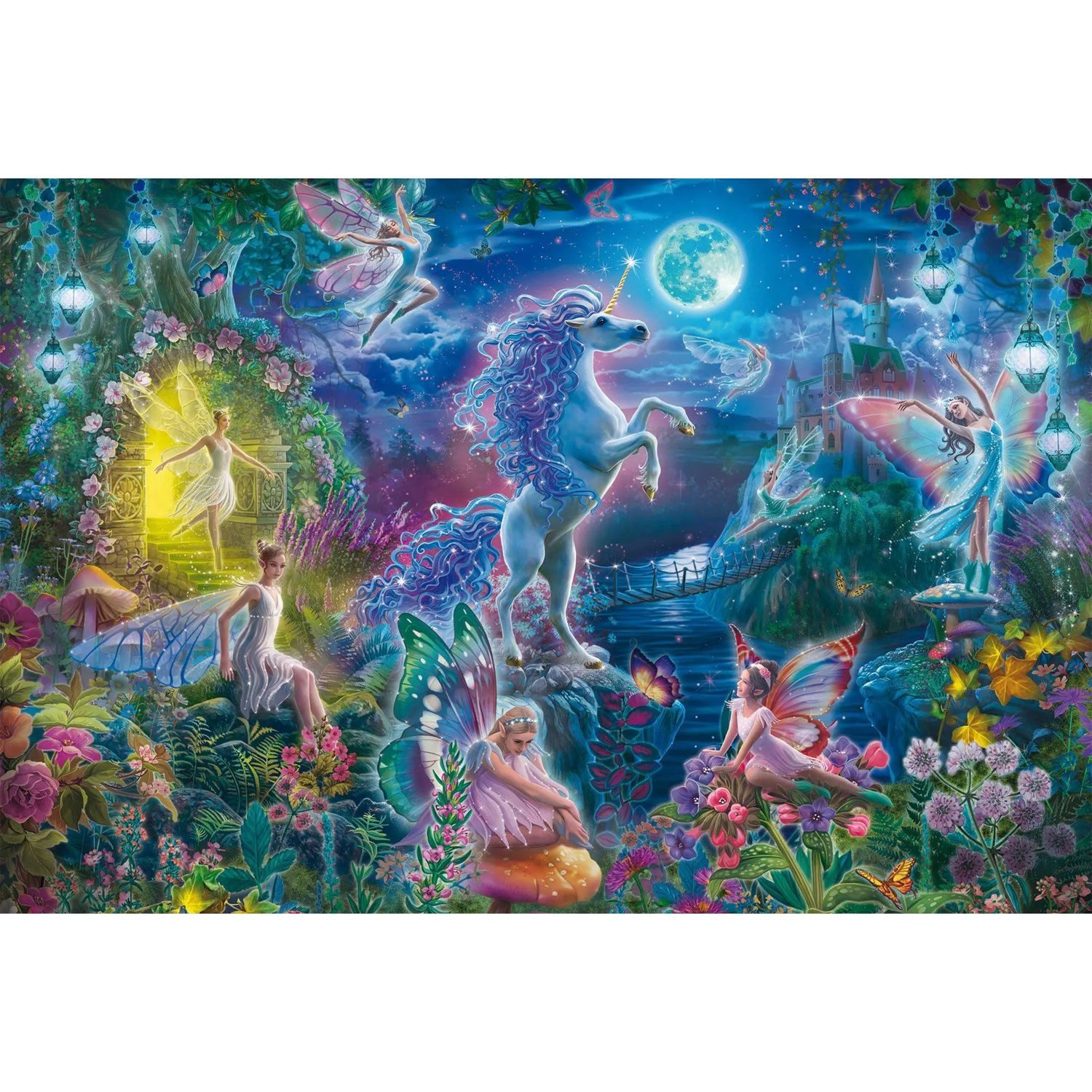 Schmidt Spiele Puzzle Das Märchen vom Einhorn, 150 Puzzleteile
