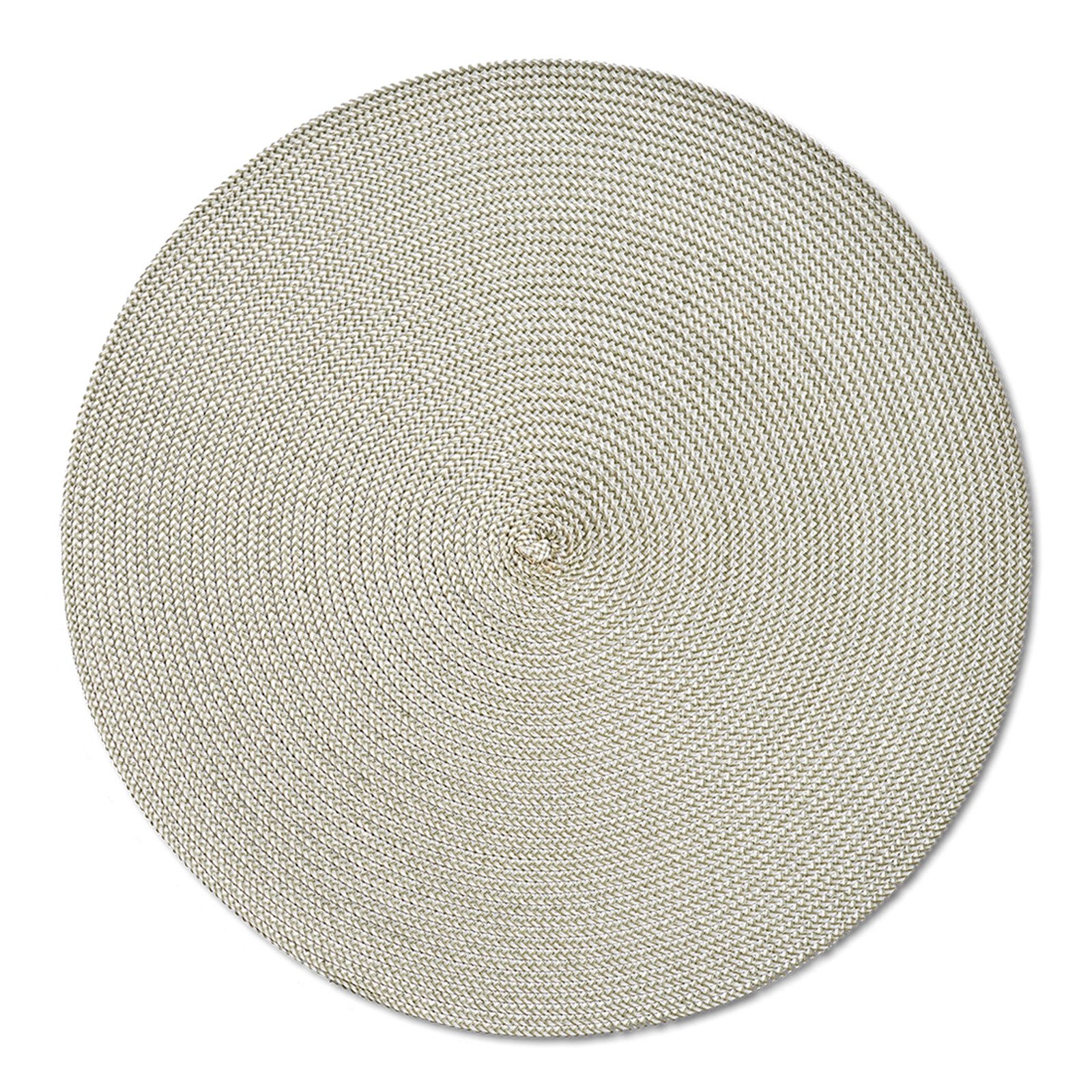 Zeller Present Platzset Platzmatte Rund, (Stück, 1-St., 1 Platzmatte), Platzdeckchen