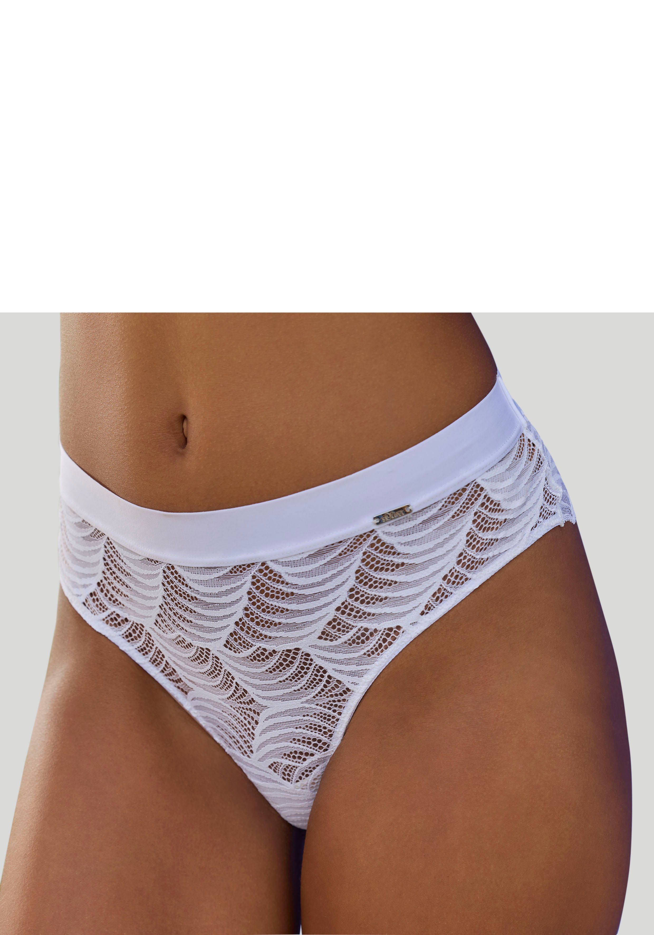 LASCANA Panty Marla aus graphischer Spitze günstig online kaufen