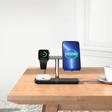 COFI 1453 Wireless Charger 3-in-1-Ladestation mit Qi-zertifiziertem Ladegerät Wireless Charger