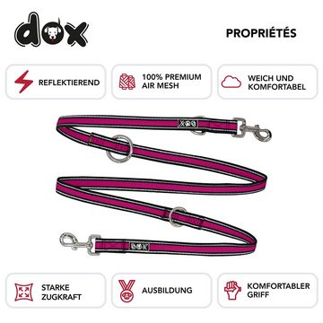 DDOXX Hundeleine, Pink S - 1,5 X 200 Cm Nylon