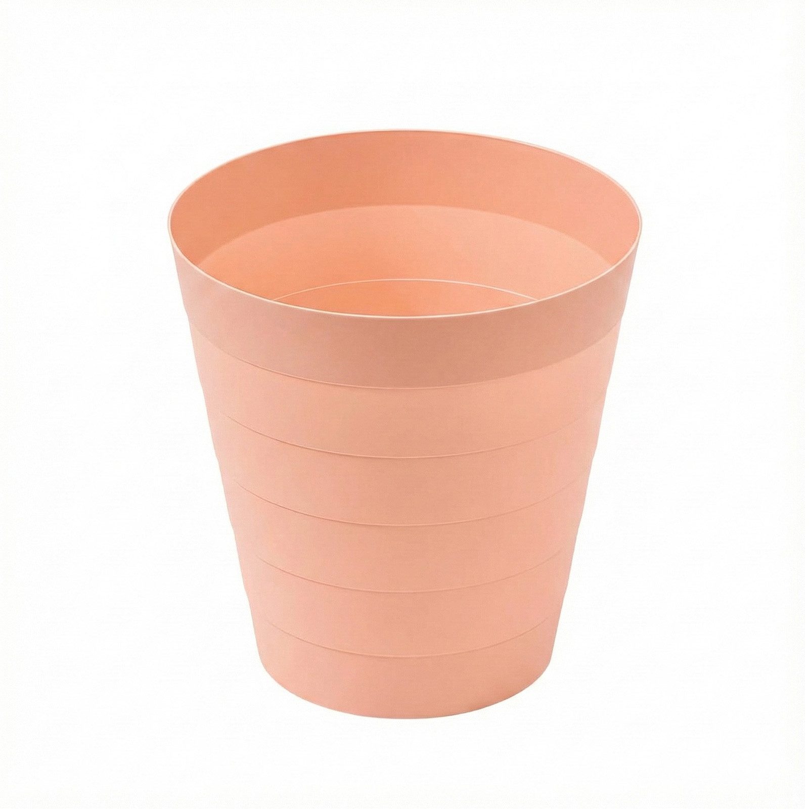 Sinoba Papierkorb moderner Мусорные урны Papiereimer 6105 rund, Abfalleimer für Büro Kinderzimmer aus Kunststoff 9 Liter Höhe 25 cm