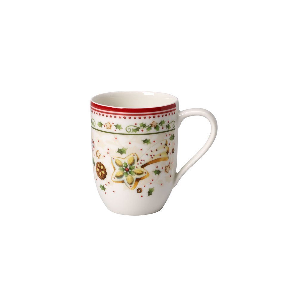 Villeroy & Boch Tasse Winter Bakery Delight Kaffeebecher Sternschnuppe, Porzellan