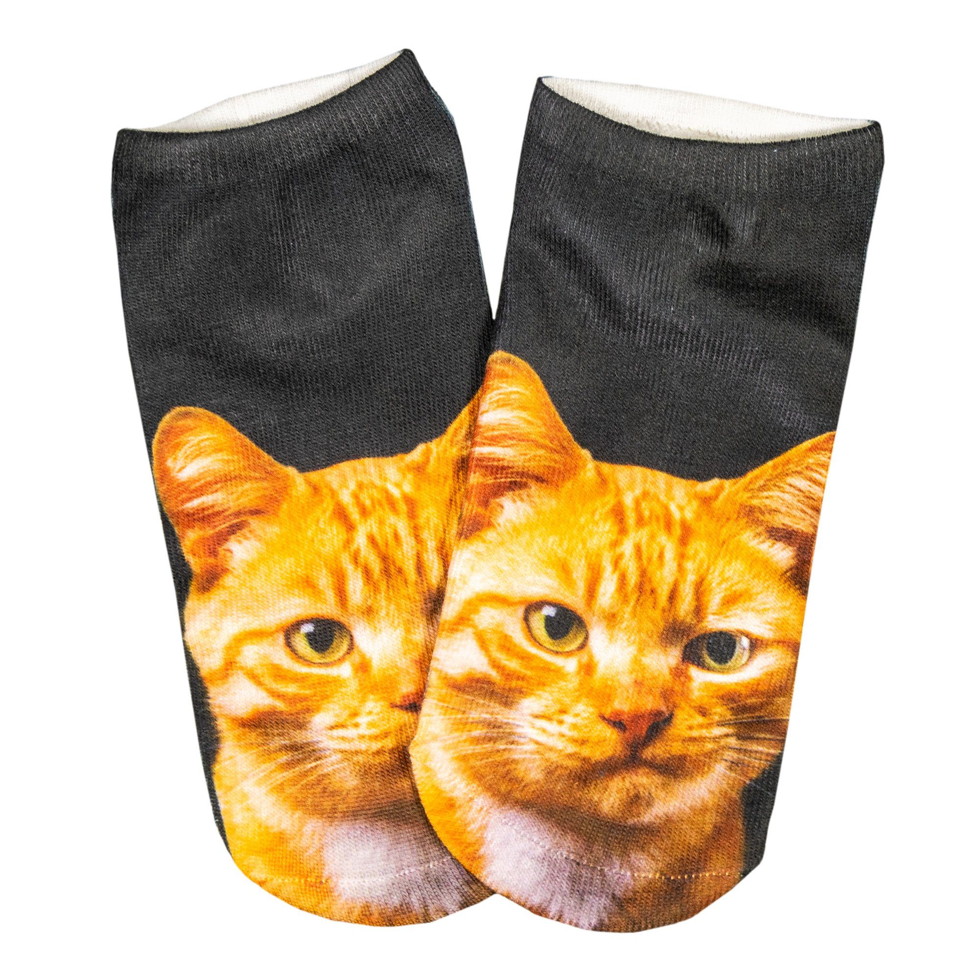 cosey Sneakersocken 1 Paar Sneaker Socken – Katzen Design – Einheits-Größe günstig online kaufen