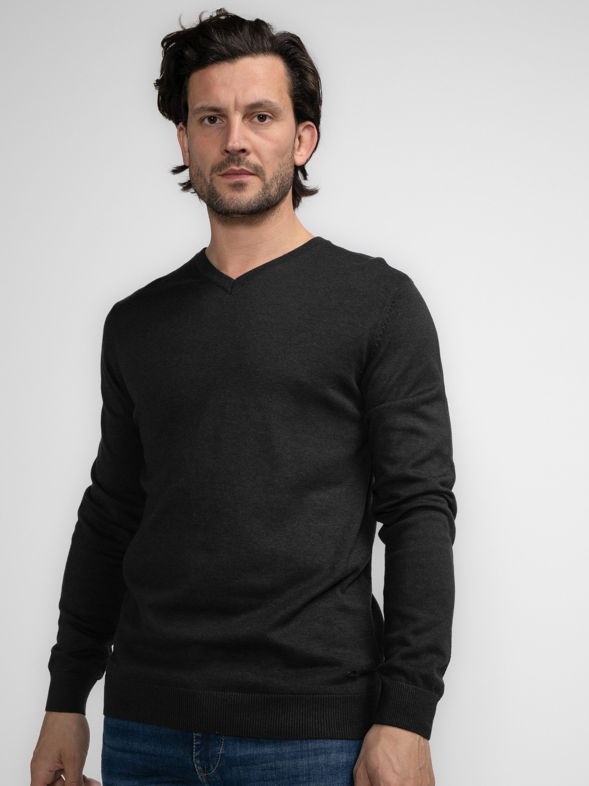 Petrol Industries V-Ausschnitt-Pullover Men Knitwear V-Neck günstig online kaufen