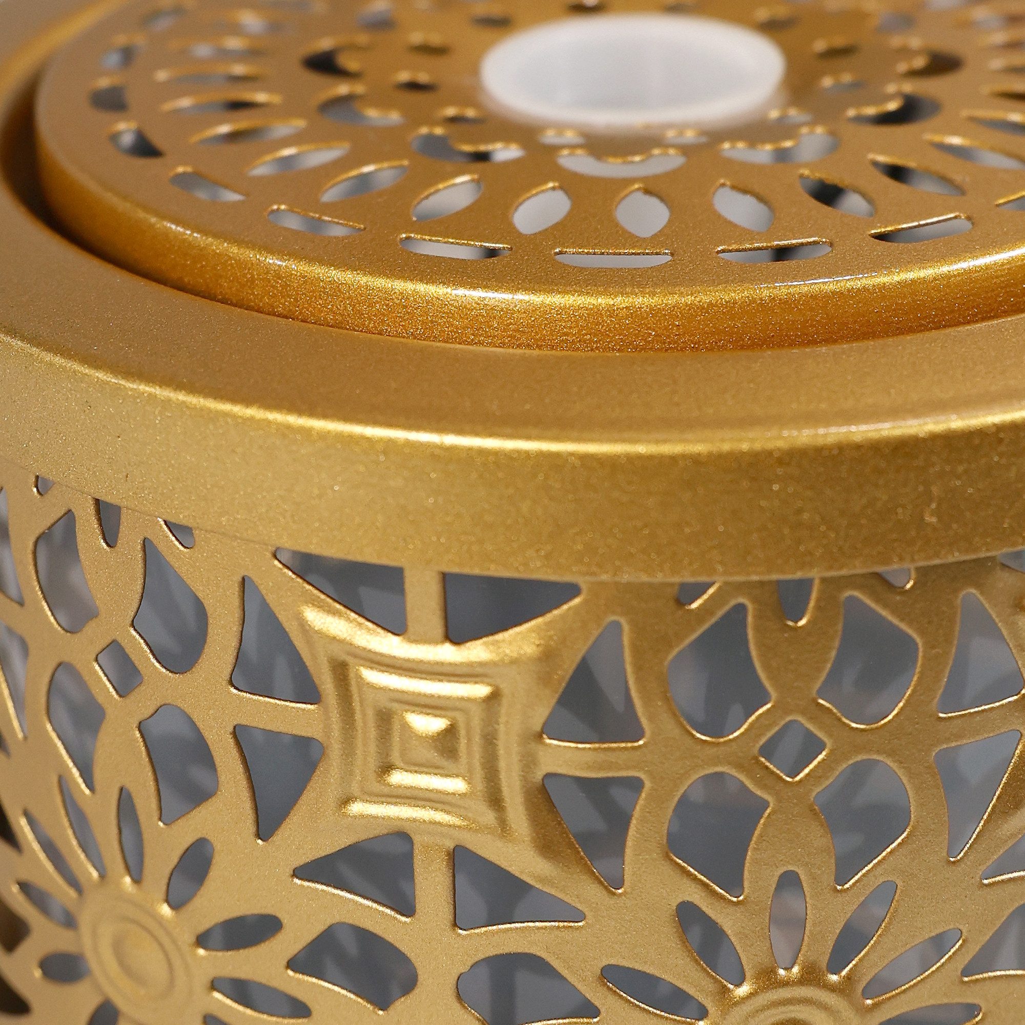 Lemodo Zimmerbrunnen Dekobrunnen mit indirekter Beleuchtung, 19 cm Breite