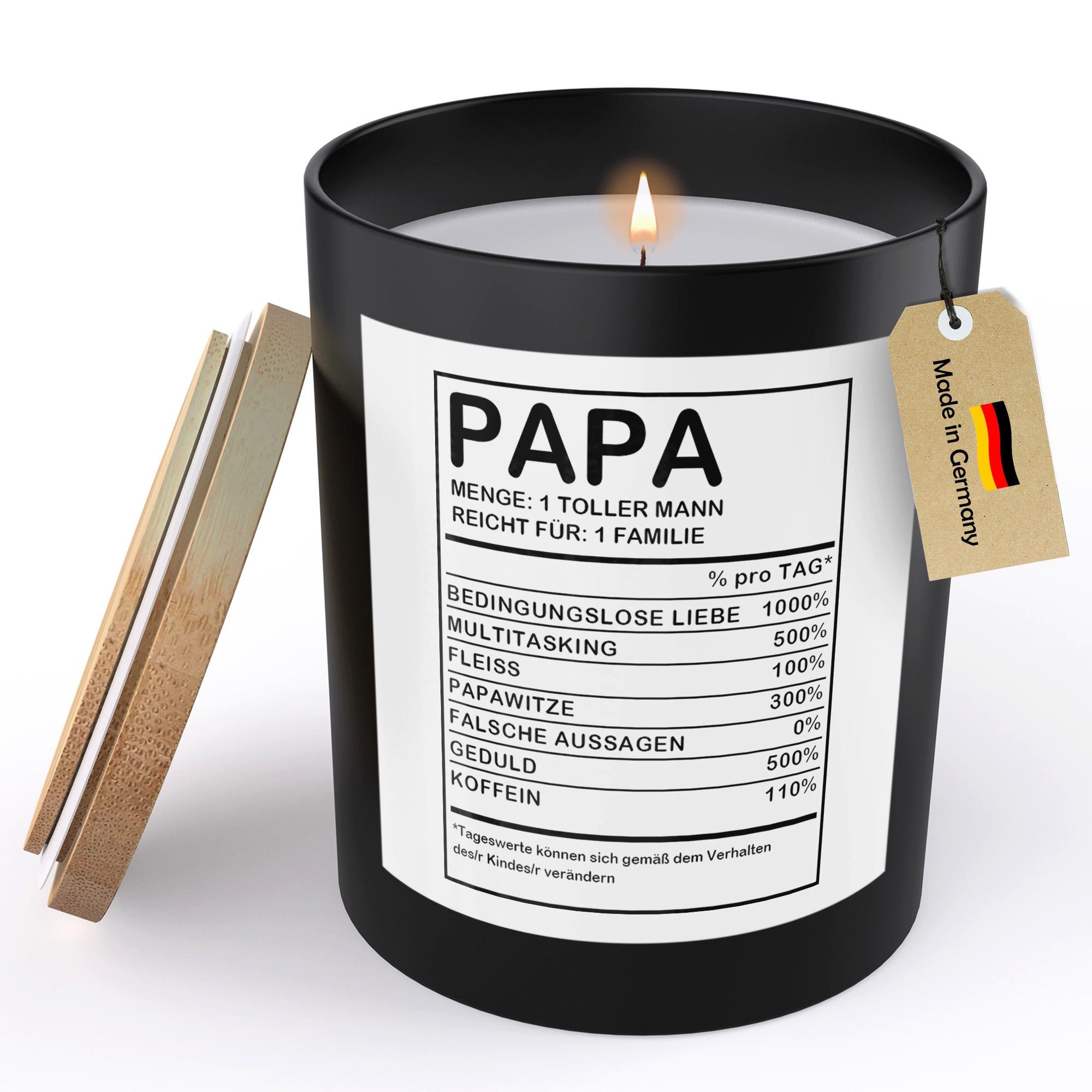 22Feels Duftkerze Deko Papa Geschenk Vater Vatertag Geburtstag Weihnachten günstig online kaufen