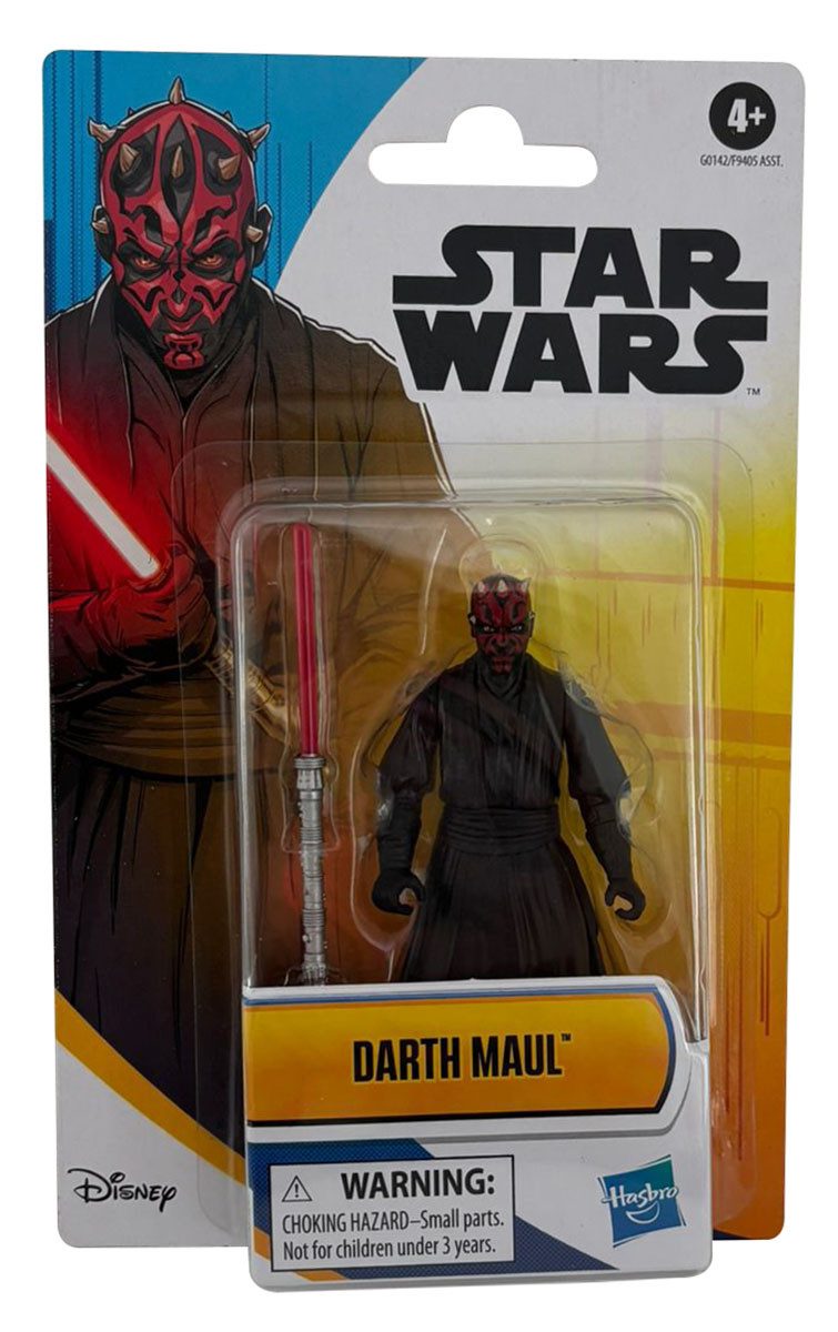 Star Wars Actionfigur Disney Star Wars Darth Maul, Actionfigur mit Lichtschwert 10 cm, Samml