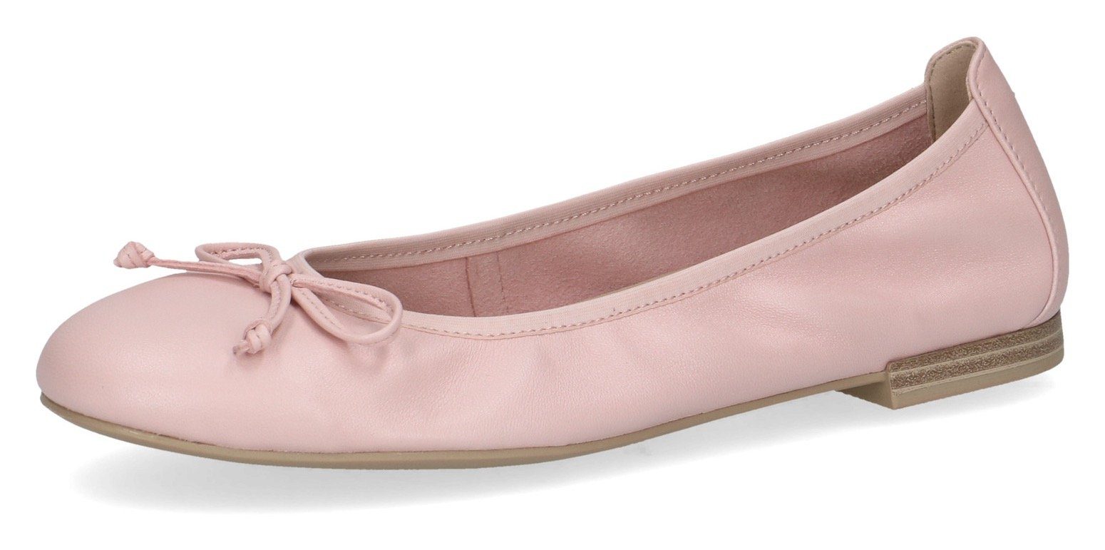 Caprice Ballerina Festtags Schuh, Slipper mit elastischem Einfass