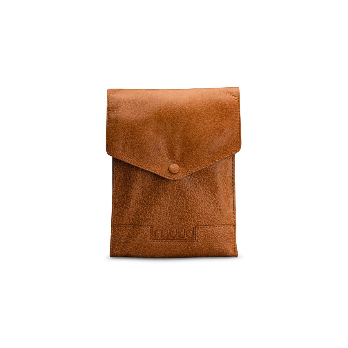 muud Handtasche Lederorganizer Betina XL Whisky
