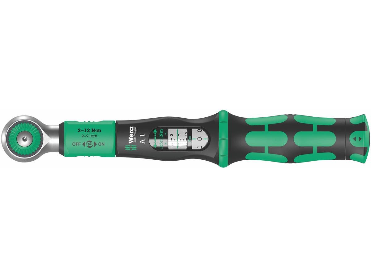 Wera Drehmomentschlüssel Wera Safe-Torque Drehmomentschlüssel (Set), 10-teilig, 1/4" Vierkantantrieb, 2-12 Nm, 5° Rückholwinkel