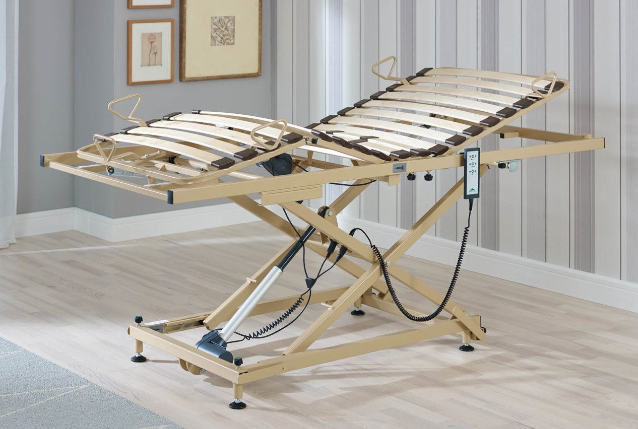 Burmeier Bettgestell Elektrischer Betteinsatz Lippe (elektrisch verstellbar), sehr stabil und belastbar