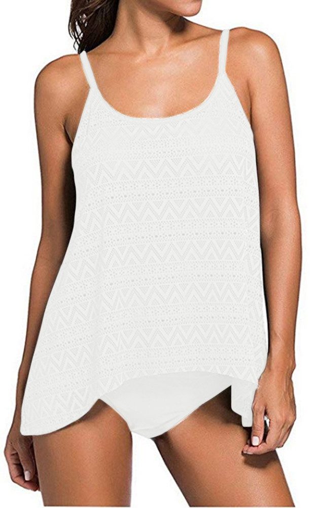 Badekönig Tankini (2 teilig) im Häkellook