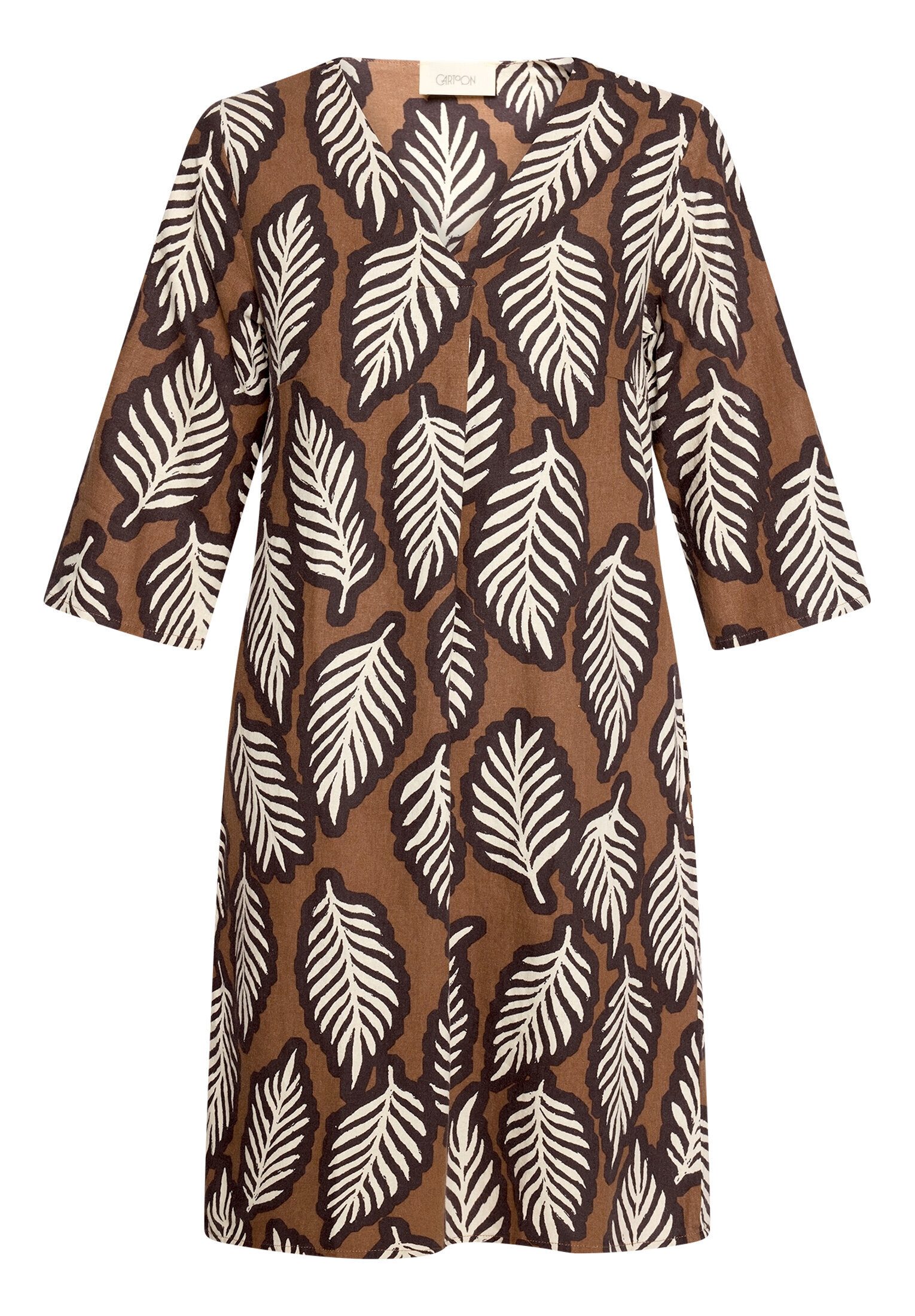 Cartoon Sommerkleid Damen mit Muster