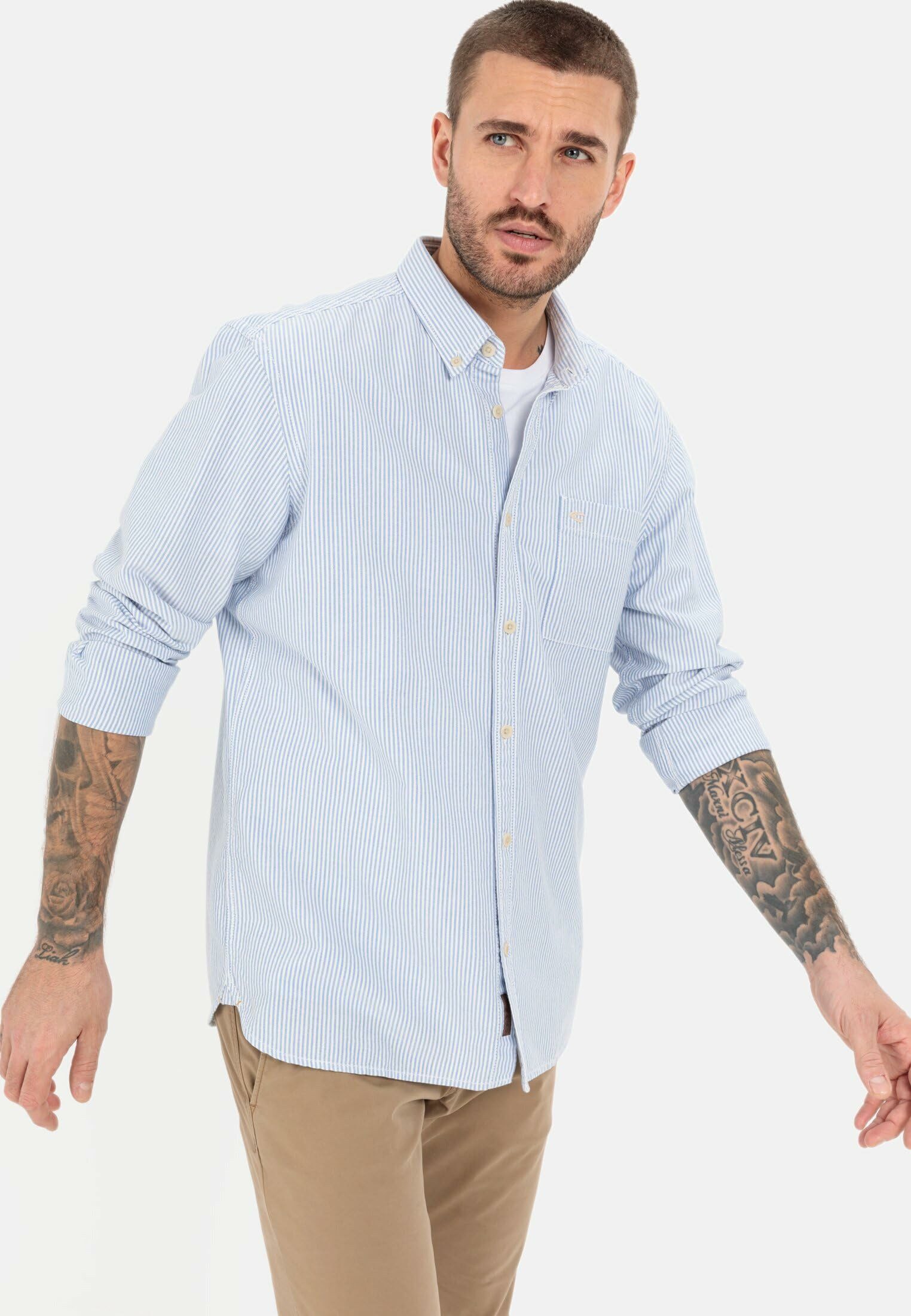 camel active Outdoorhemd Langarm FreizeitHemd für Herren (1-tlg) günstig online kaufen