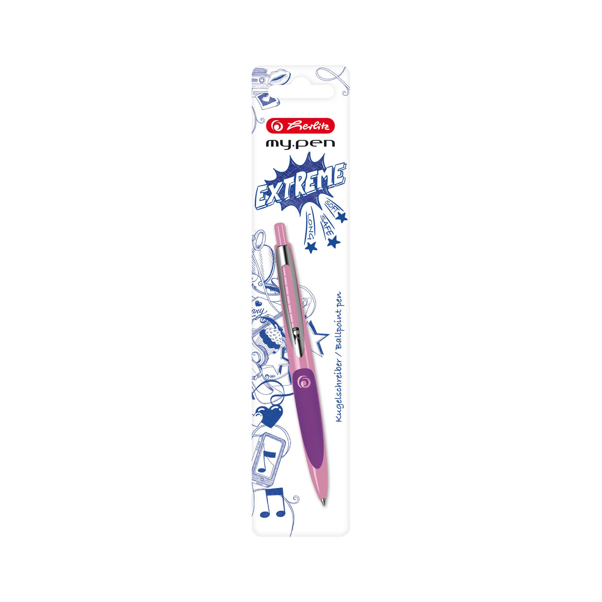 Herlitz Ручки Herlitz Ручки my.pen rosa/lila