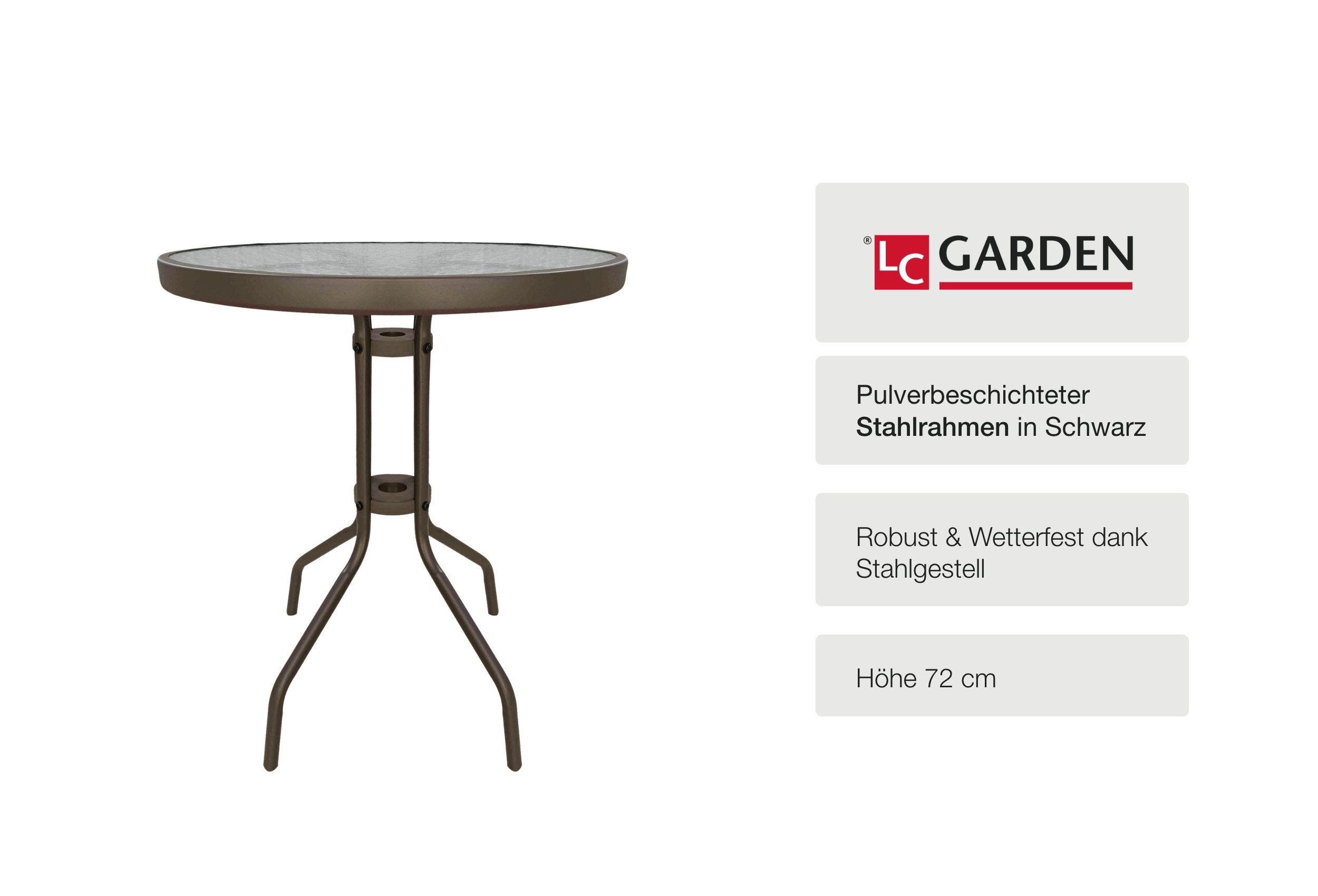 LC Garden Gartentisch Garvista Garten Set günstig online kaufen