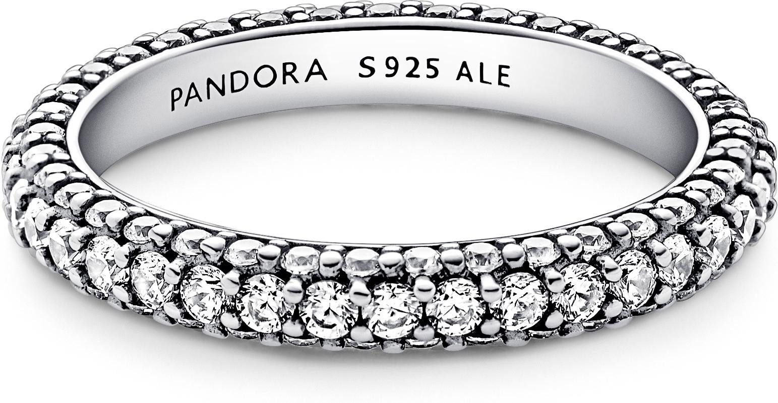 Pandora Fingerring Pandora Timeless Einreihiger Pavé Ring 192627C01 Damenri günstig online kaufen