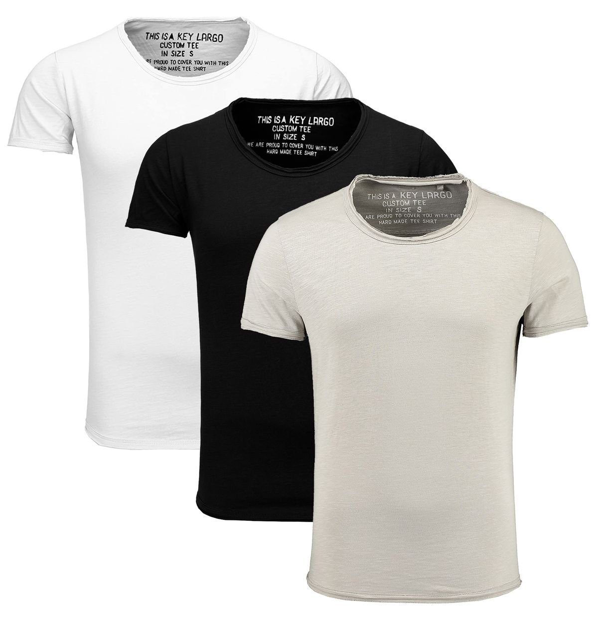 Key Largo T-Shirt Bread vintage Look günstig online kaufen
