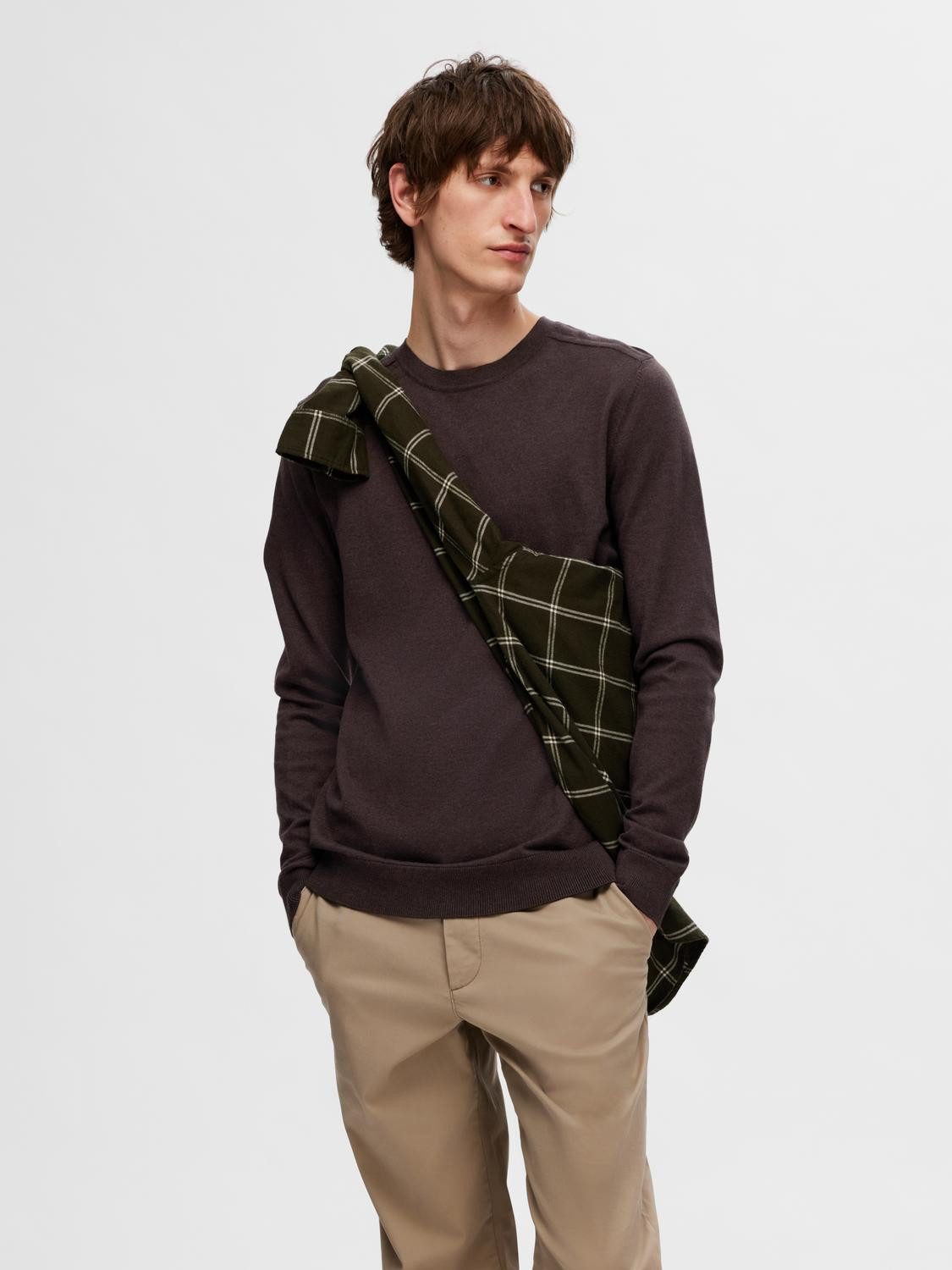 SELECTED HOMME Strickpullover SLHBERG CREW NECK günstig online kaufen