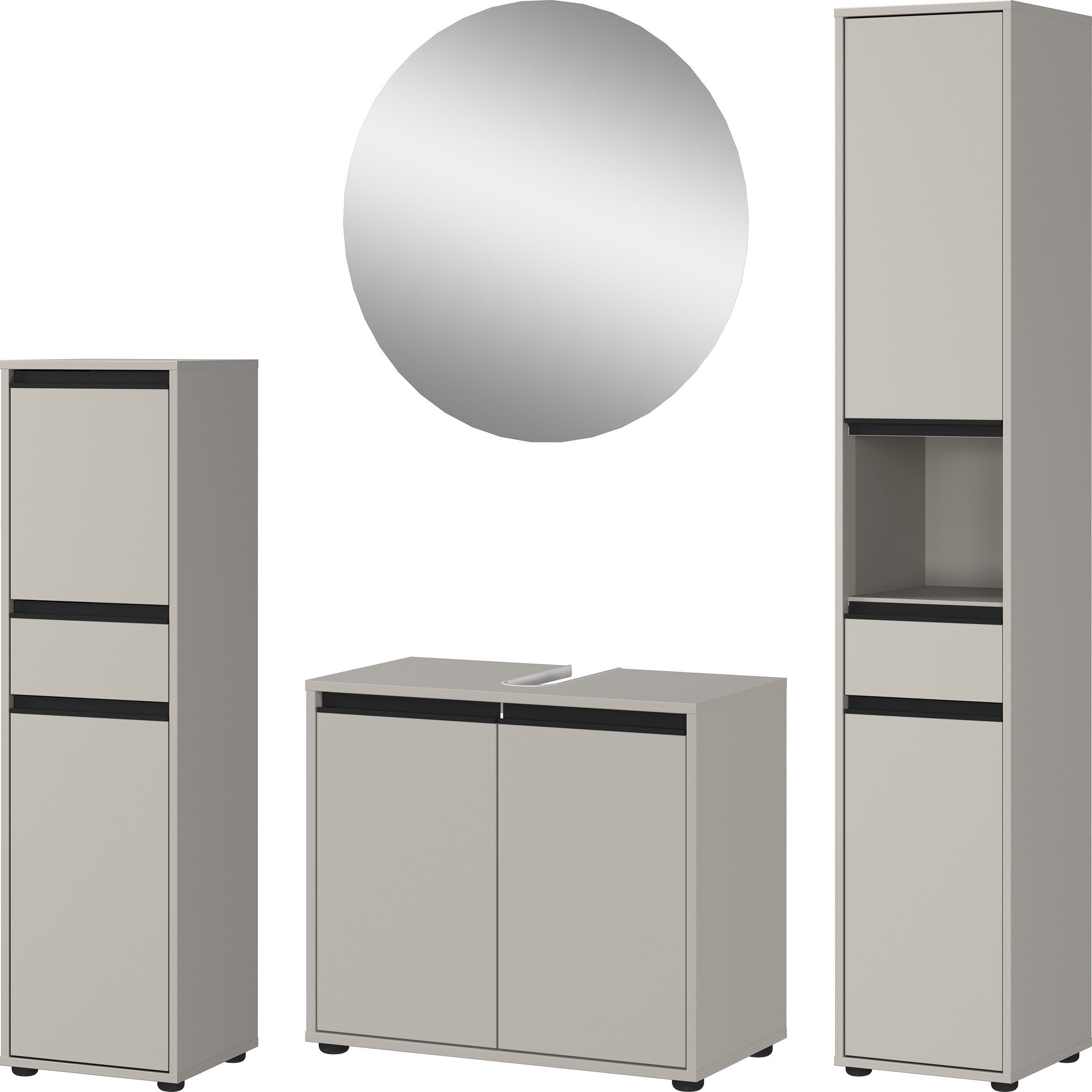GERMANIA Badmöbel-Set Lemont, (4-St), 4-teilig