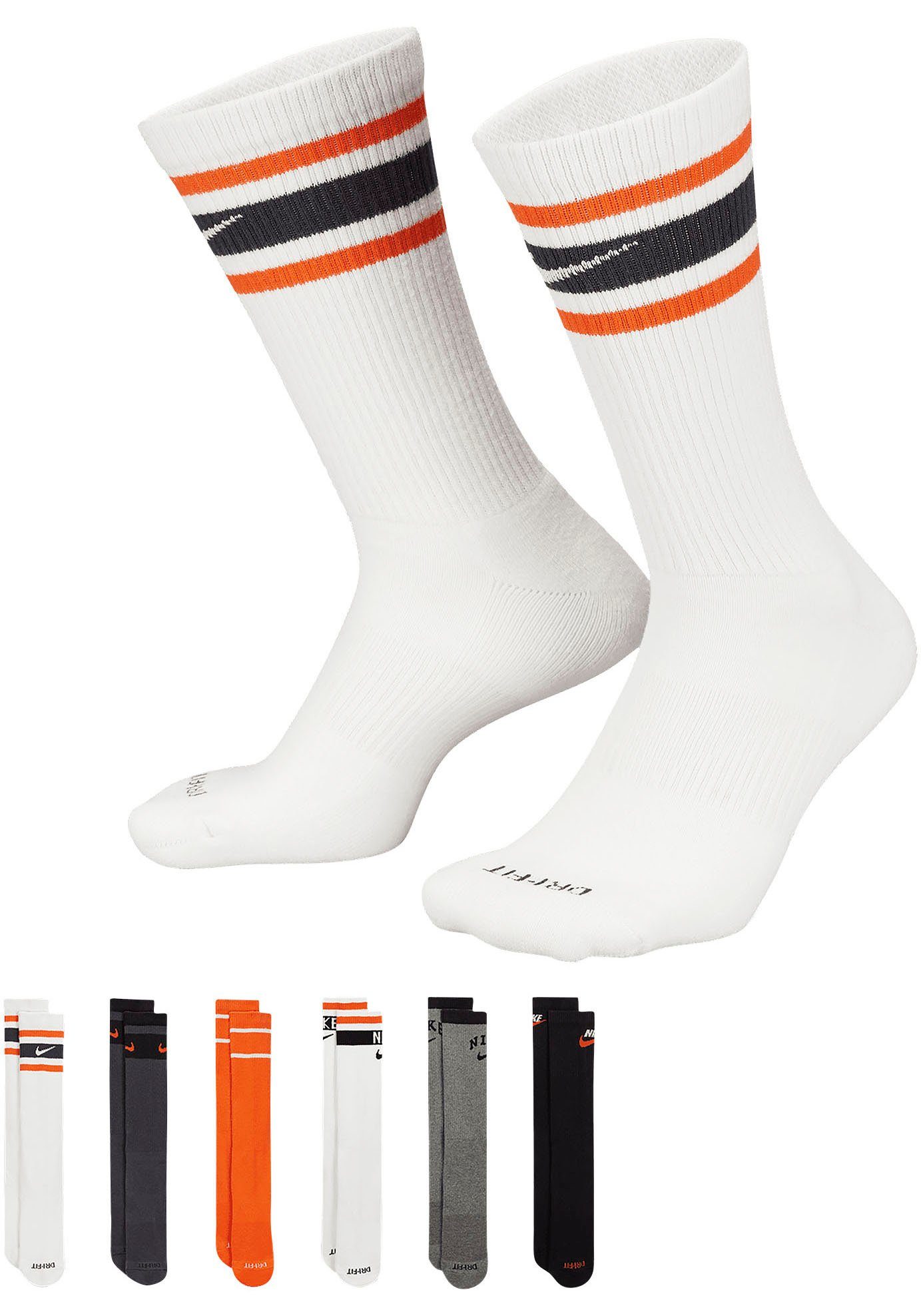 Nike Спортивные носки Everyday Plus Cushioned Crew Socks (Pack) (6-Paar)