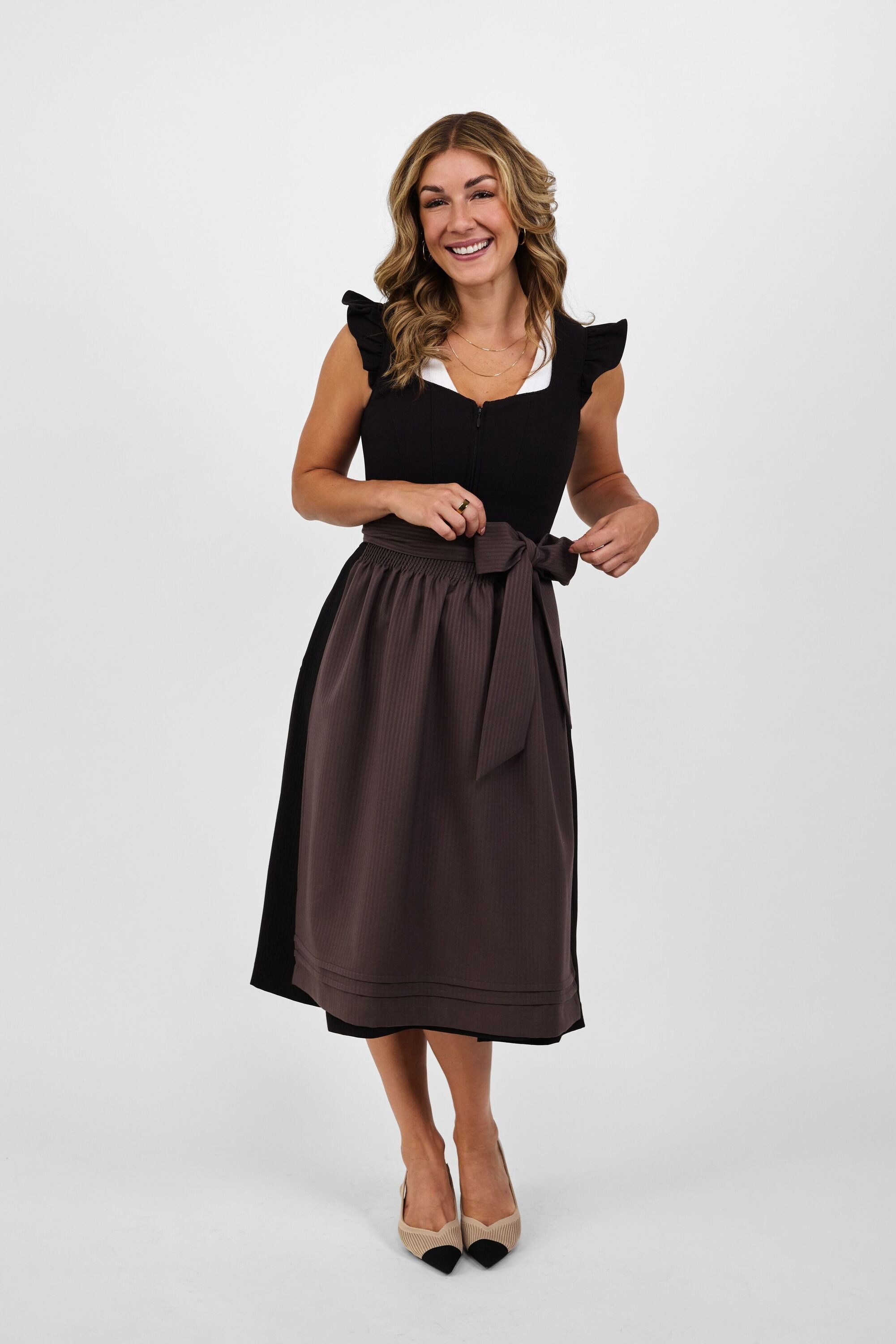 Spieth & Wensky Dirndl Brigitte mit Flügelärmel