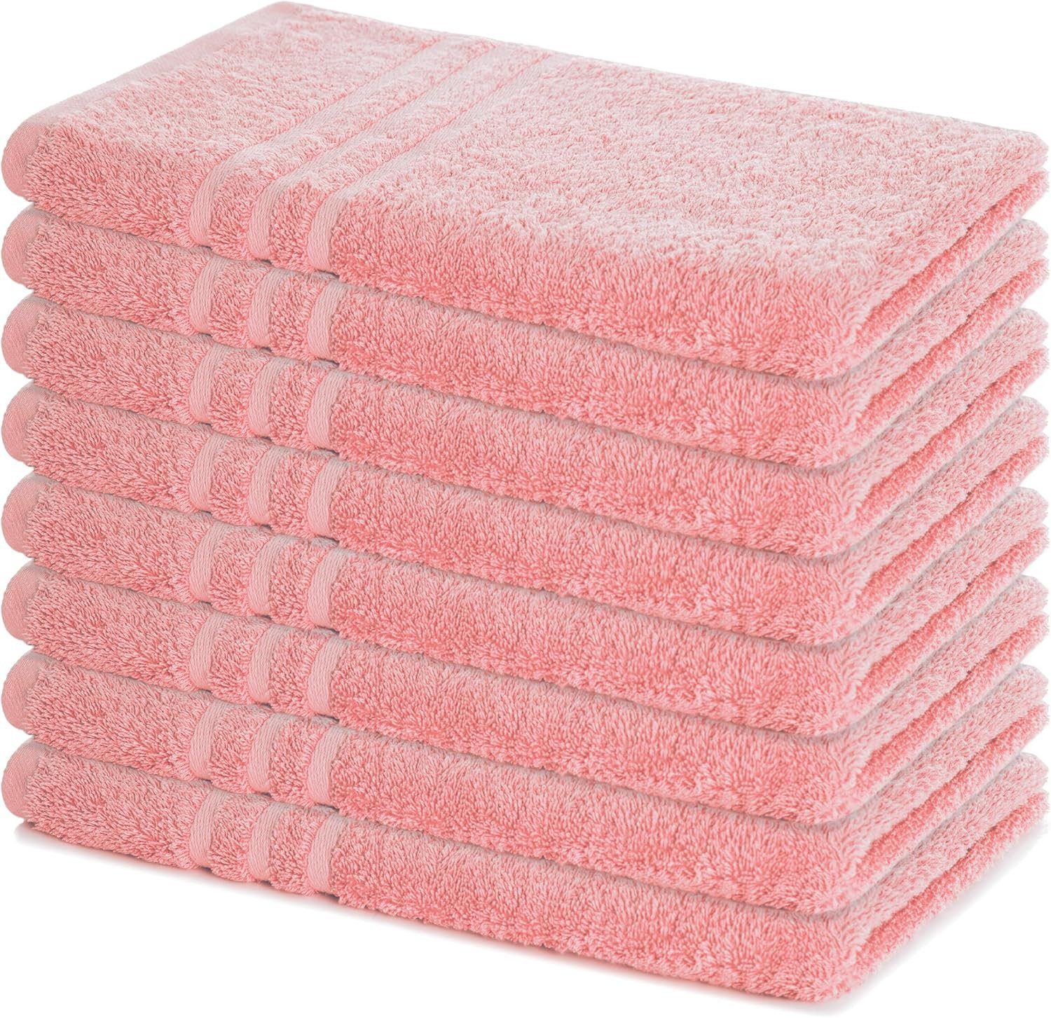Lavea Handtücher 8er Handtuch Set 50x100 cm, Sporthandtuch, Badetuch, (Frot günstig online kaufen