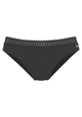 s.Oliver Bikini-Hose Aiko mit Häkeloptik