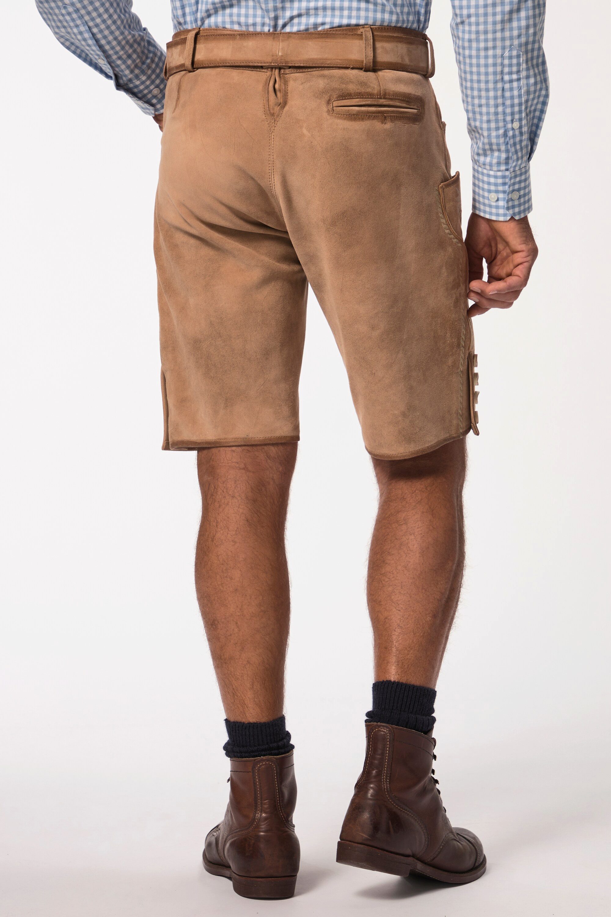 JP1880 Lederhose Trachtenhose Tracht Ziegenleder Gratis Ledergürtel