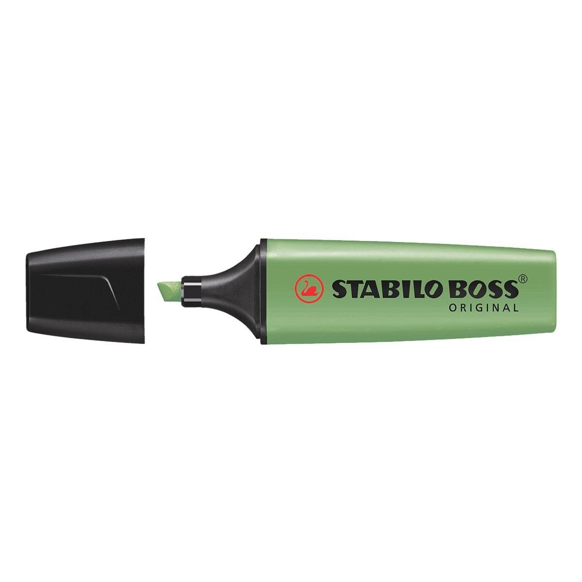 STABILO Marker BOSS® Original, (1-tlg), Textmarker, schnelltrockend grün