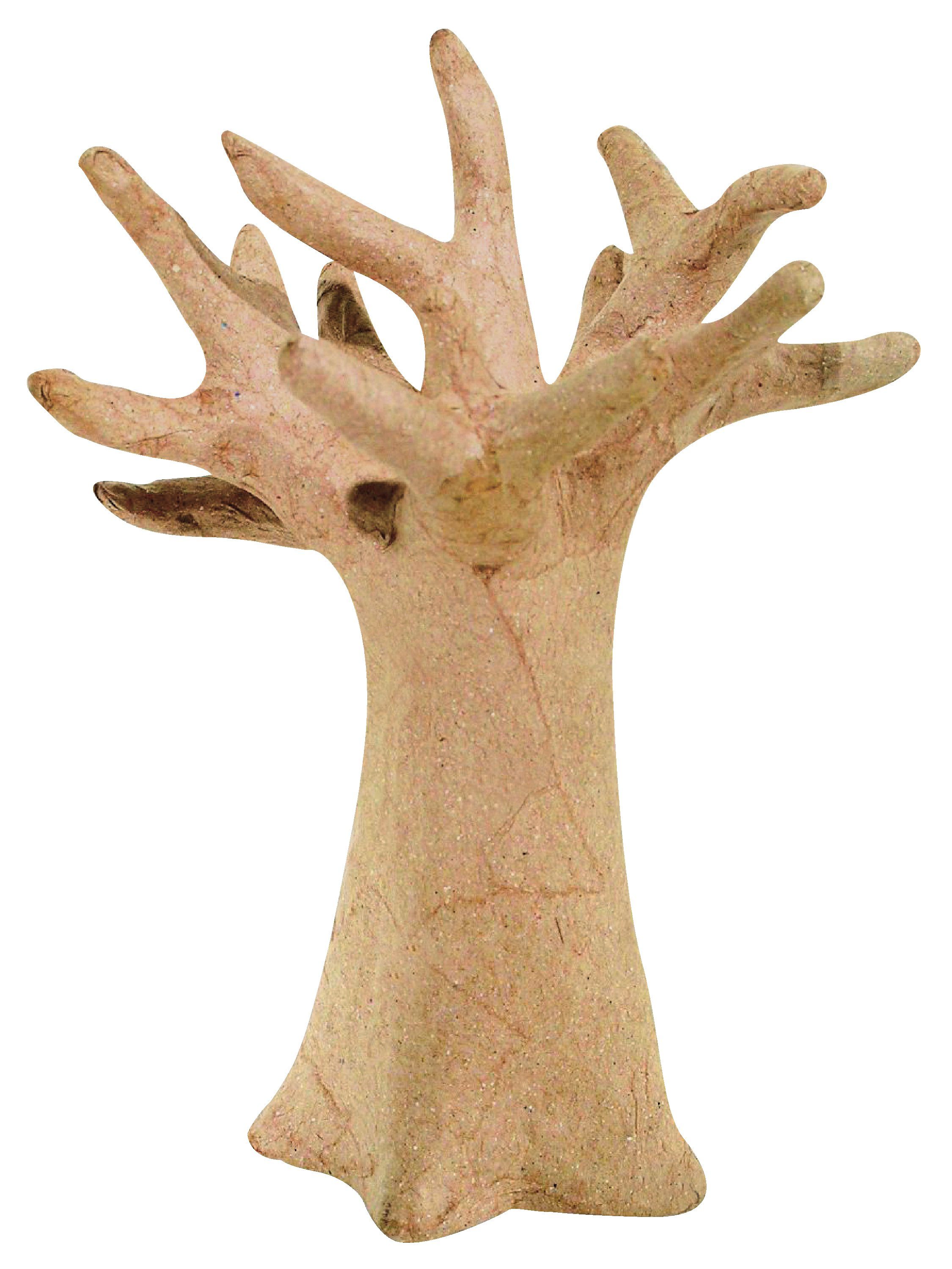 H-Erzmade décopatch Dekofigur Schmuckhalter Baum, 10 cm x 13 cm