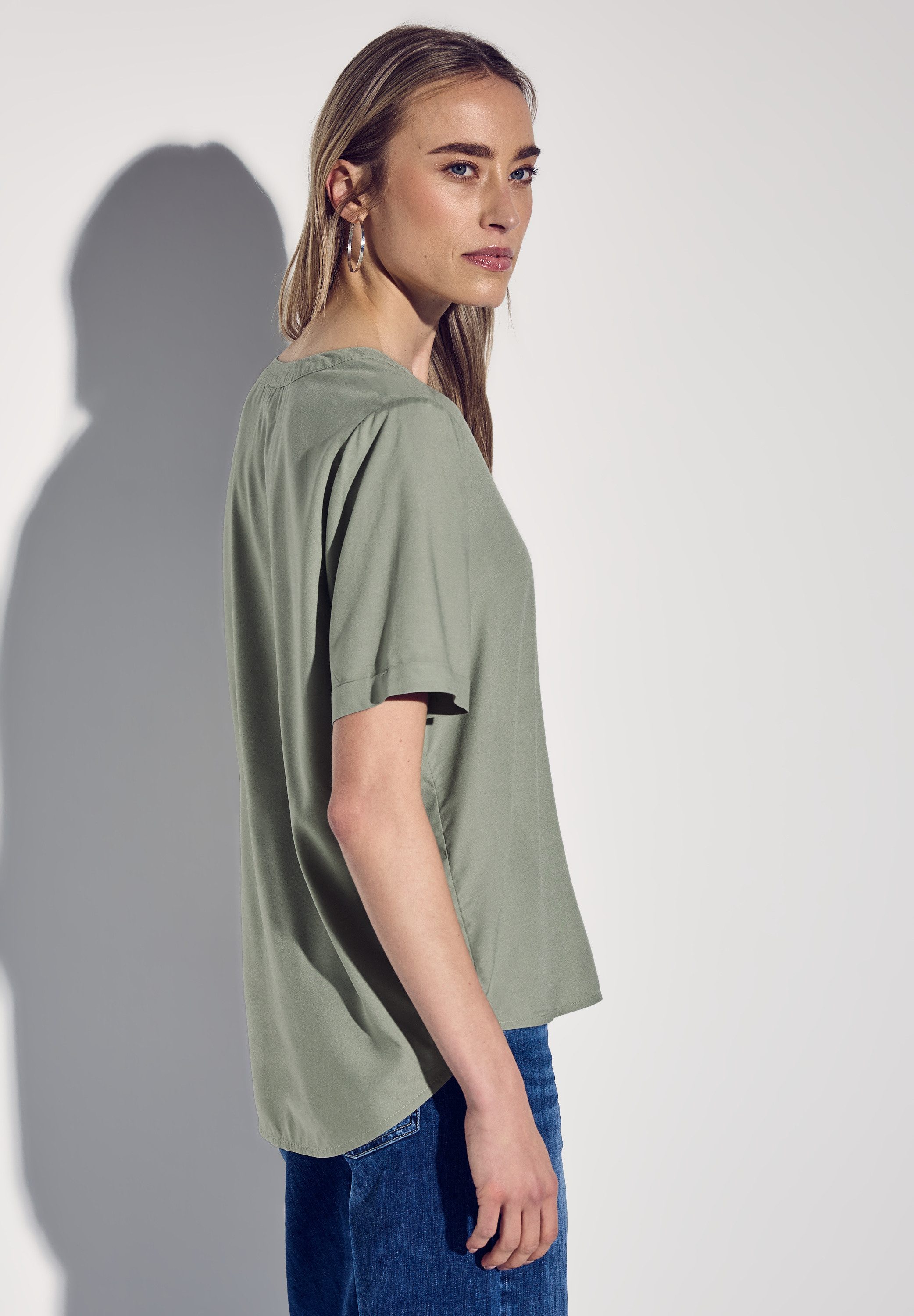 STREET ONE Shirtbluse, aus softer Viskose günstig online kaufen