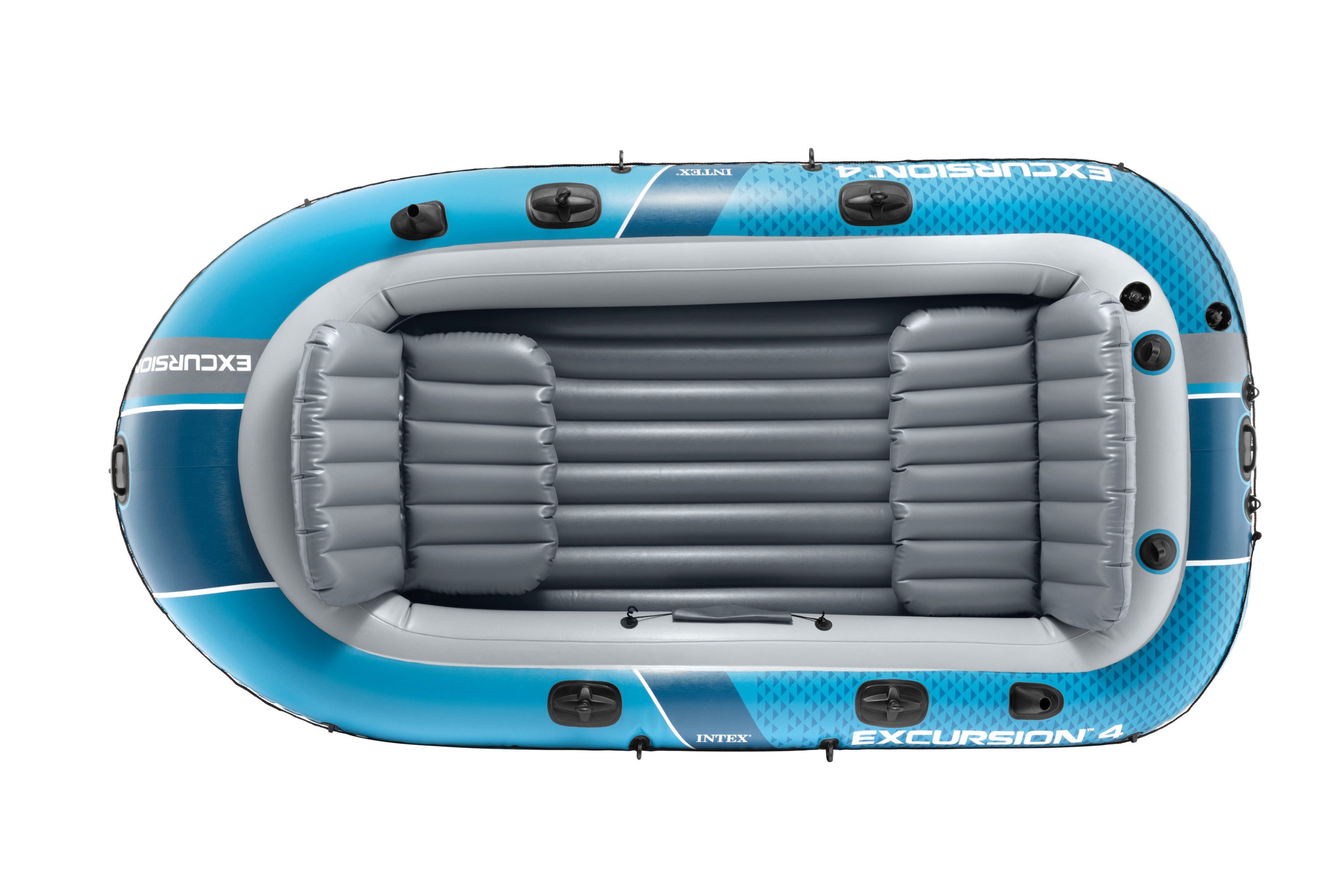 Intex Schlauchboot Excursion 4 Boot-Set für 4 Personen