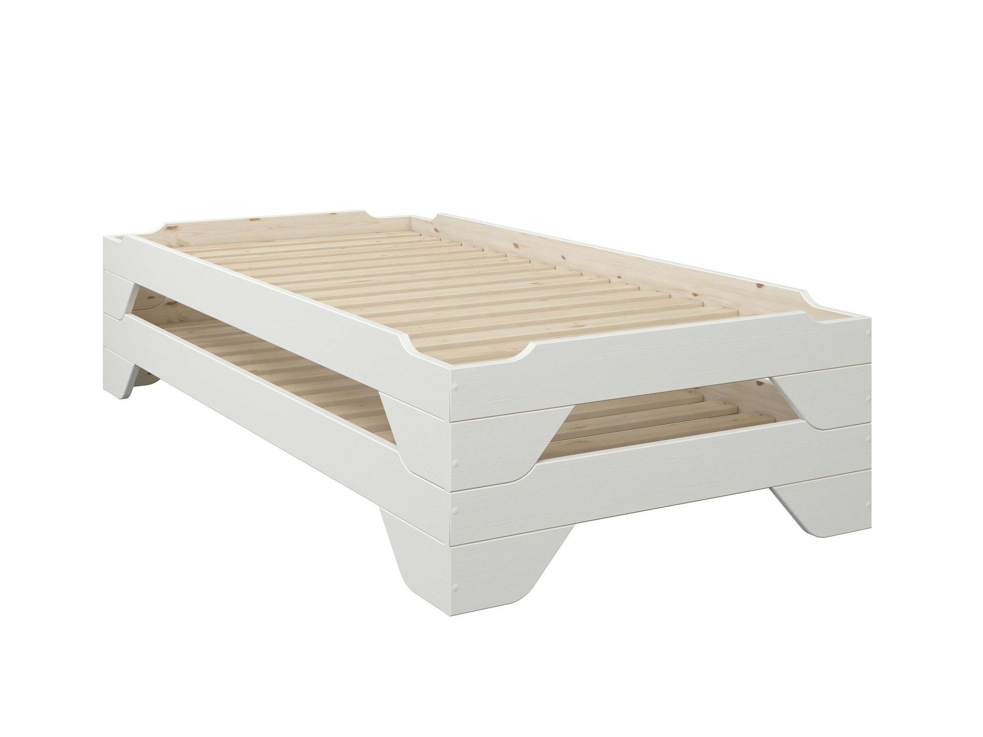 OTTO home Massivholzbett Melwine, Stapelbett, platzsparend, modern (1 Bett) günstig online kaufen