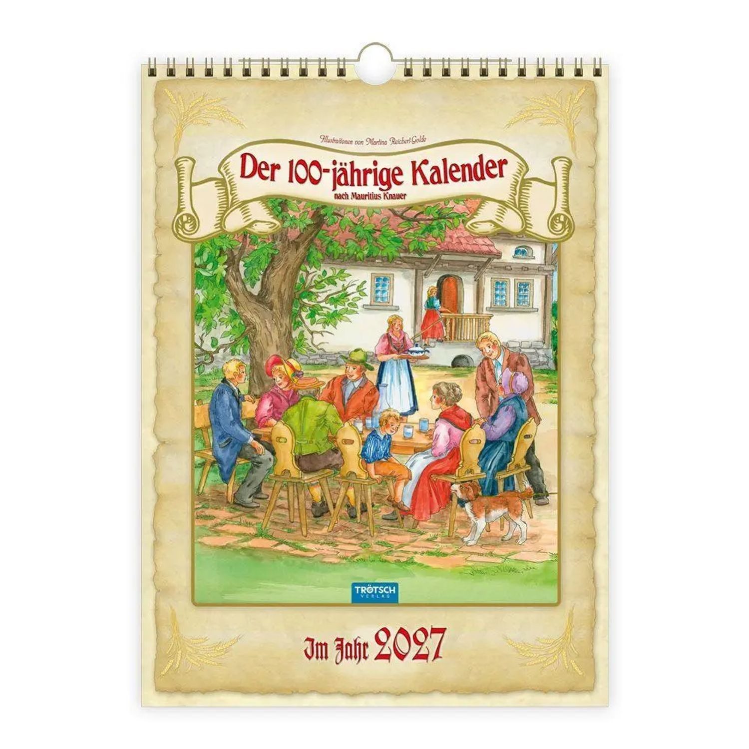 Trötsch Verlag Wandkalender TRÖTSCH - Classickalender Der 100-jährige Kalender 2027