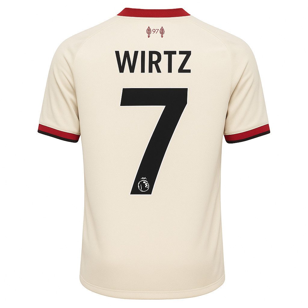 adidas Performance Fußballtrikot Liverpool Away Trikot 2025-Wirtz 7 mit Org günstig online kaufen