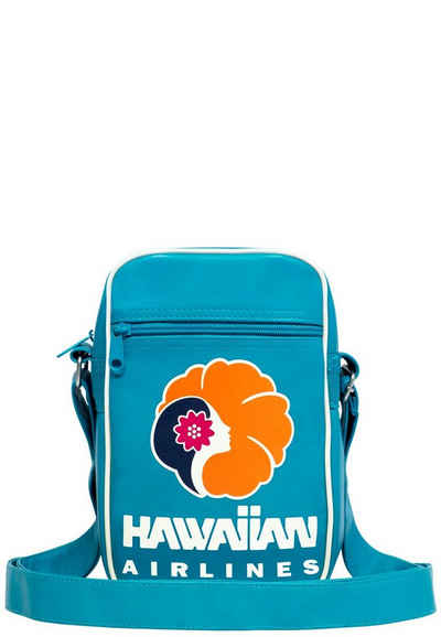 LOGOSHIRT Schultertasche Hawaiian Airlines, mit Hawaiian Airlines-Frontprint