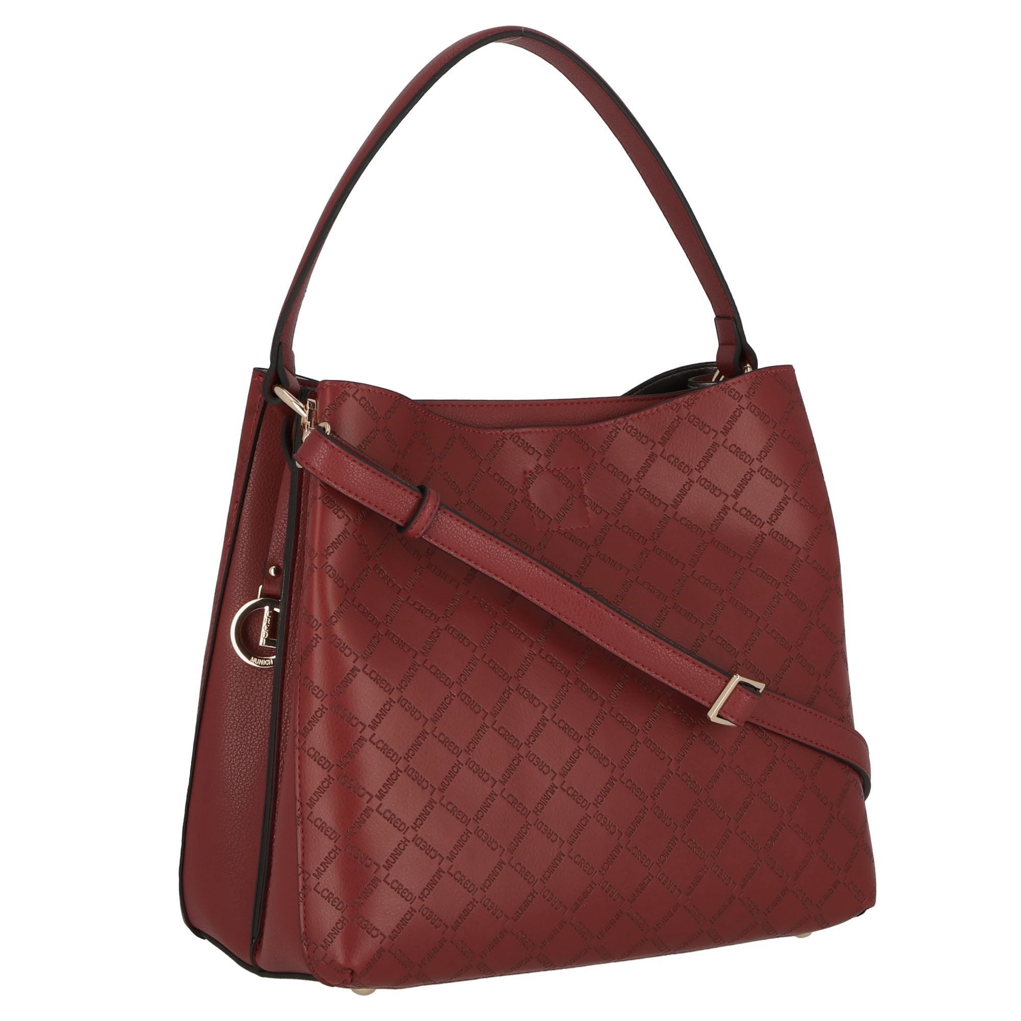 L. CREDI Schultertasche Filberta, Polyurethan günstig online kaufen
