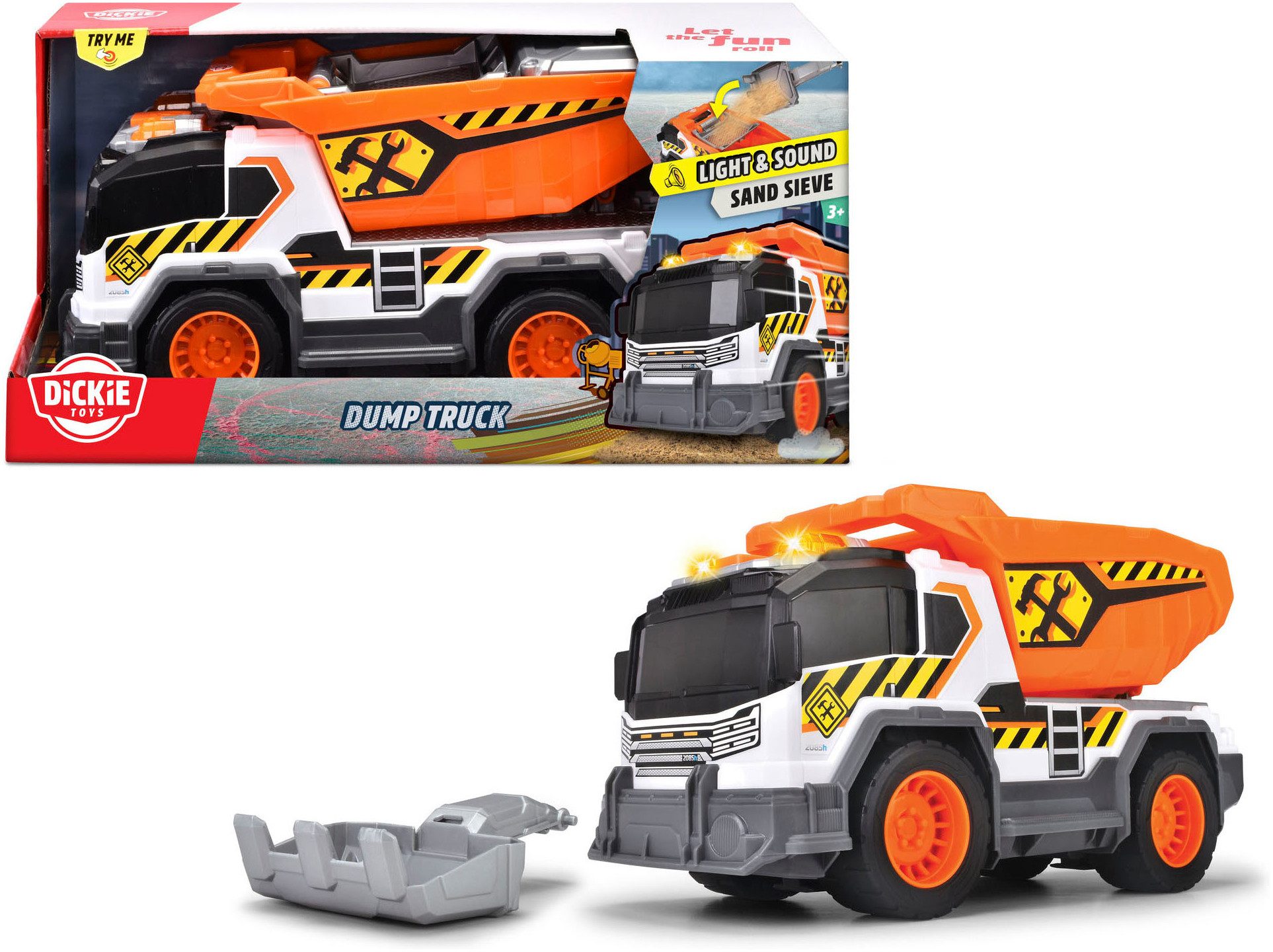 Dickie Toys Spielzeug-Kipper Dump Truck, mit günstig online kaufen