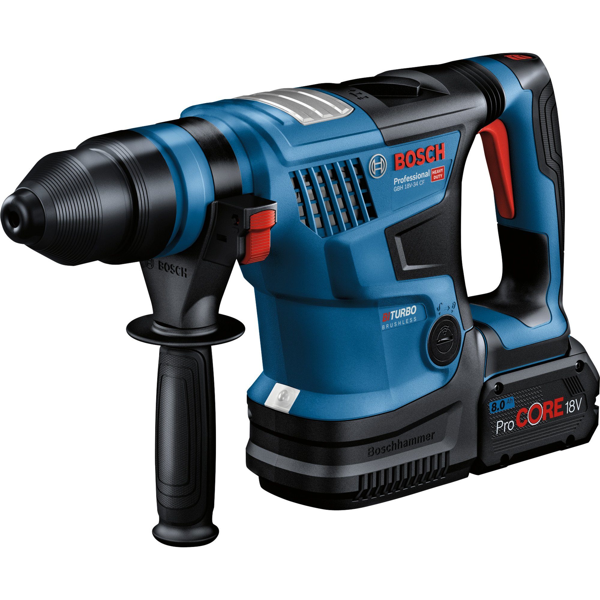 Bosch Professional Bohrmaschine Bosch Professional Akku-Bohrhammer GBH 18V-34 CF