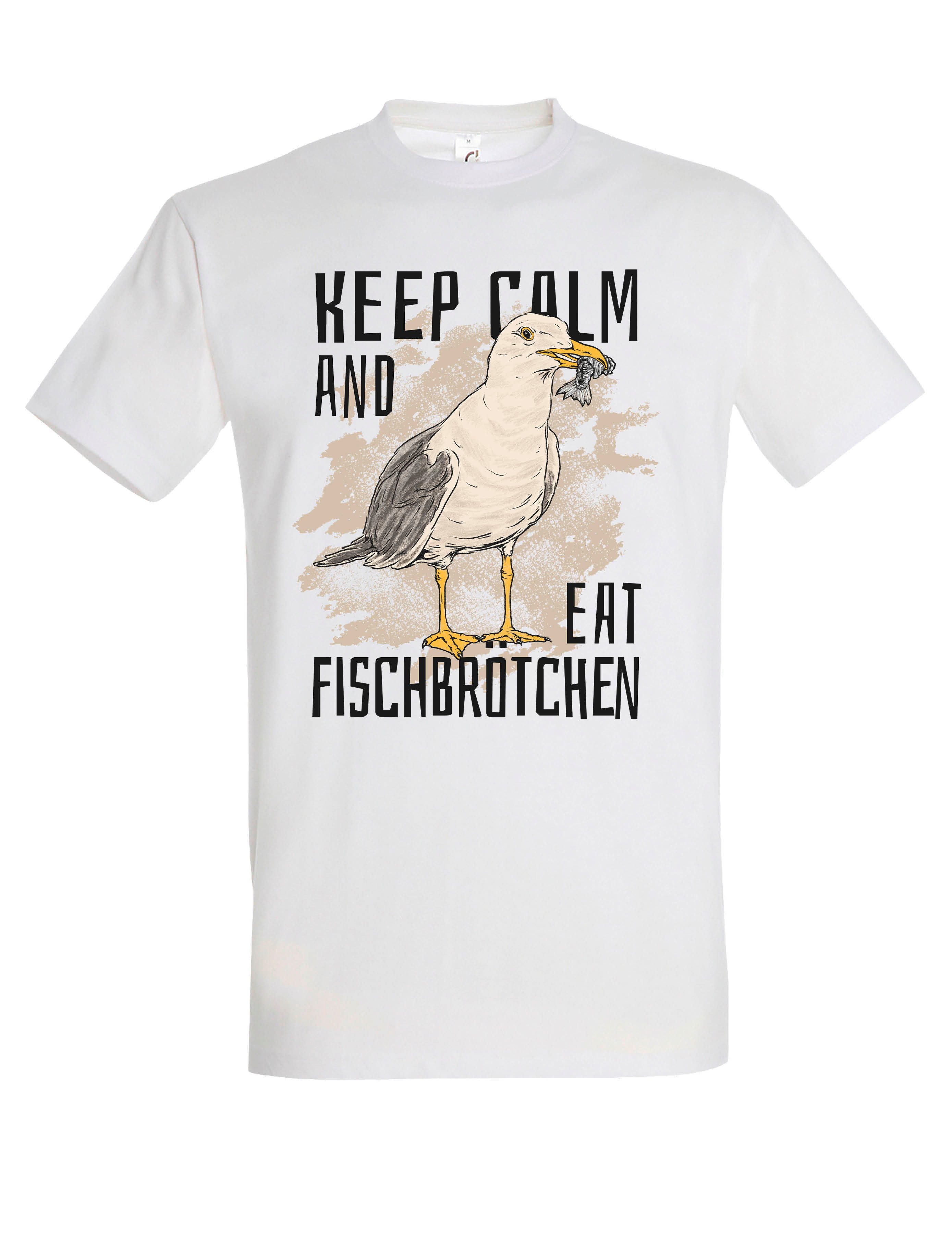 T-Shirt Fischbrötchen Herren T-Shirt